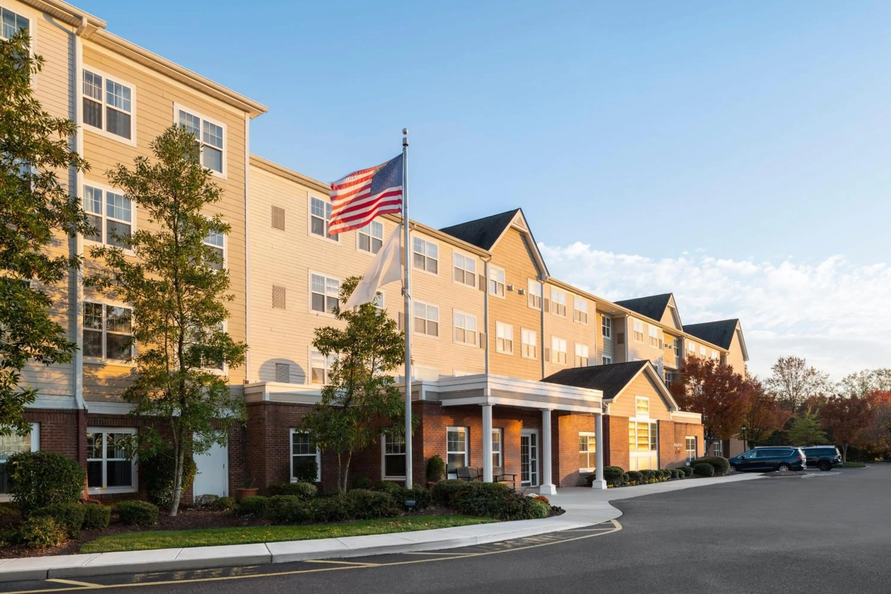 Property building in Residence Inn Neptune at Gateway Center