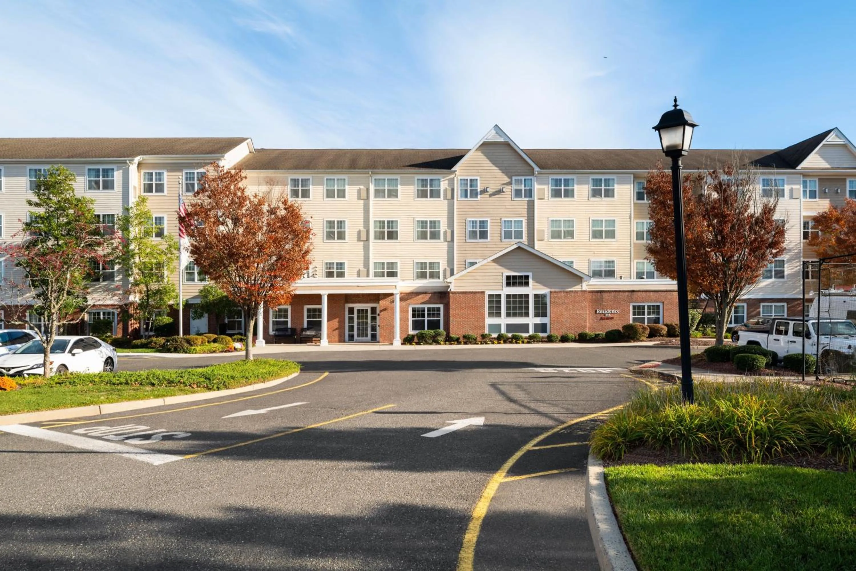 Property building in Residence Inn Neptune at Gateway Center