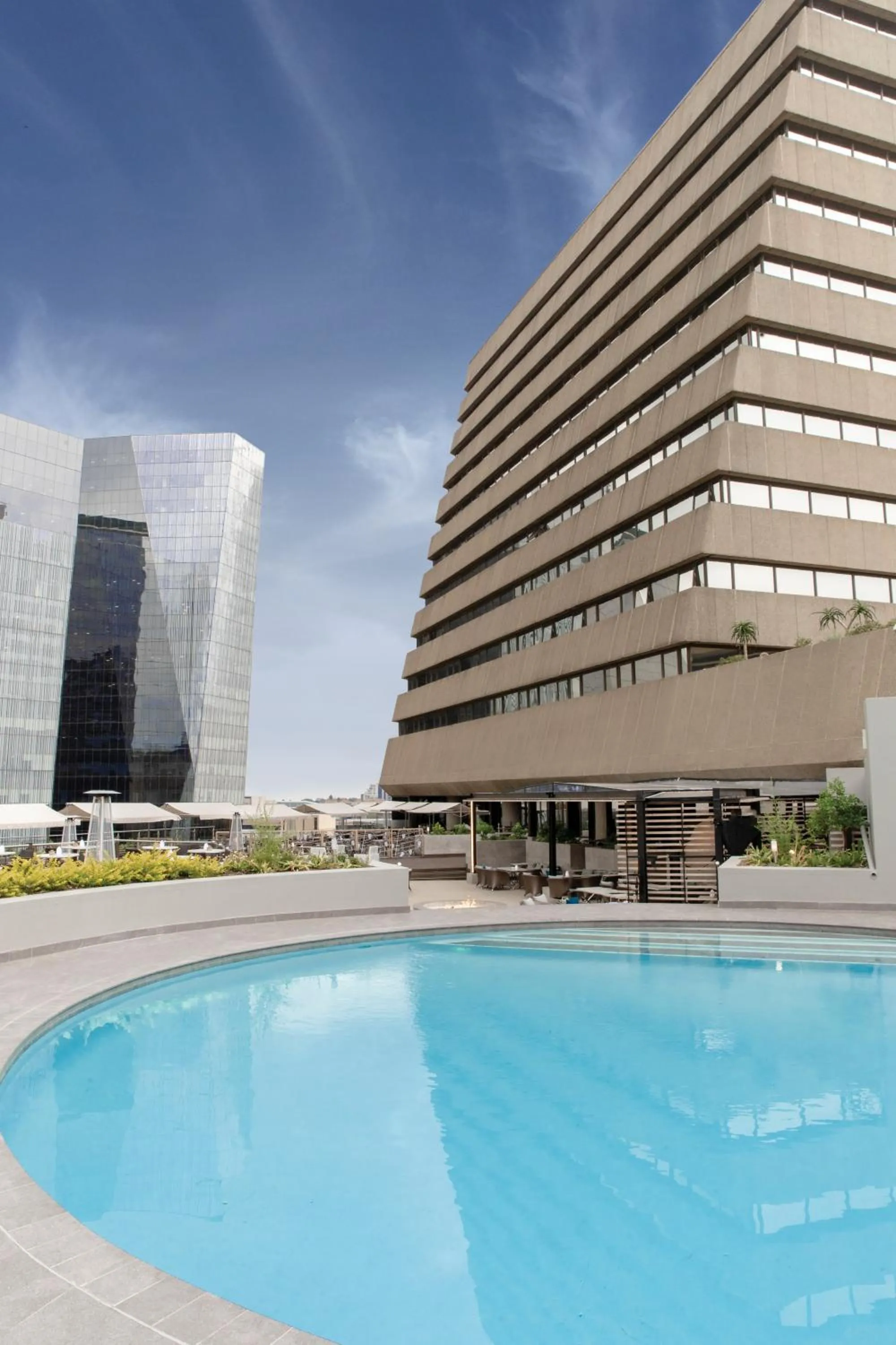 Property building in Sandton Sun and Towers