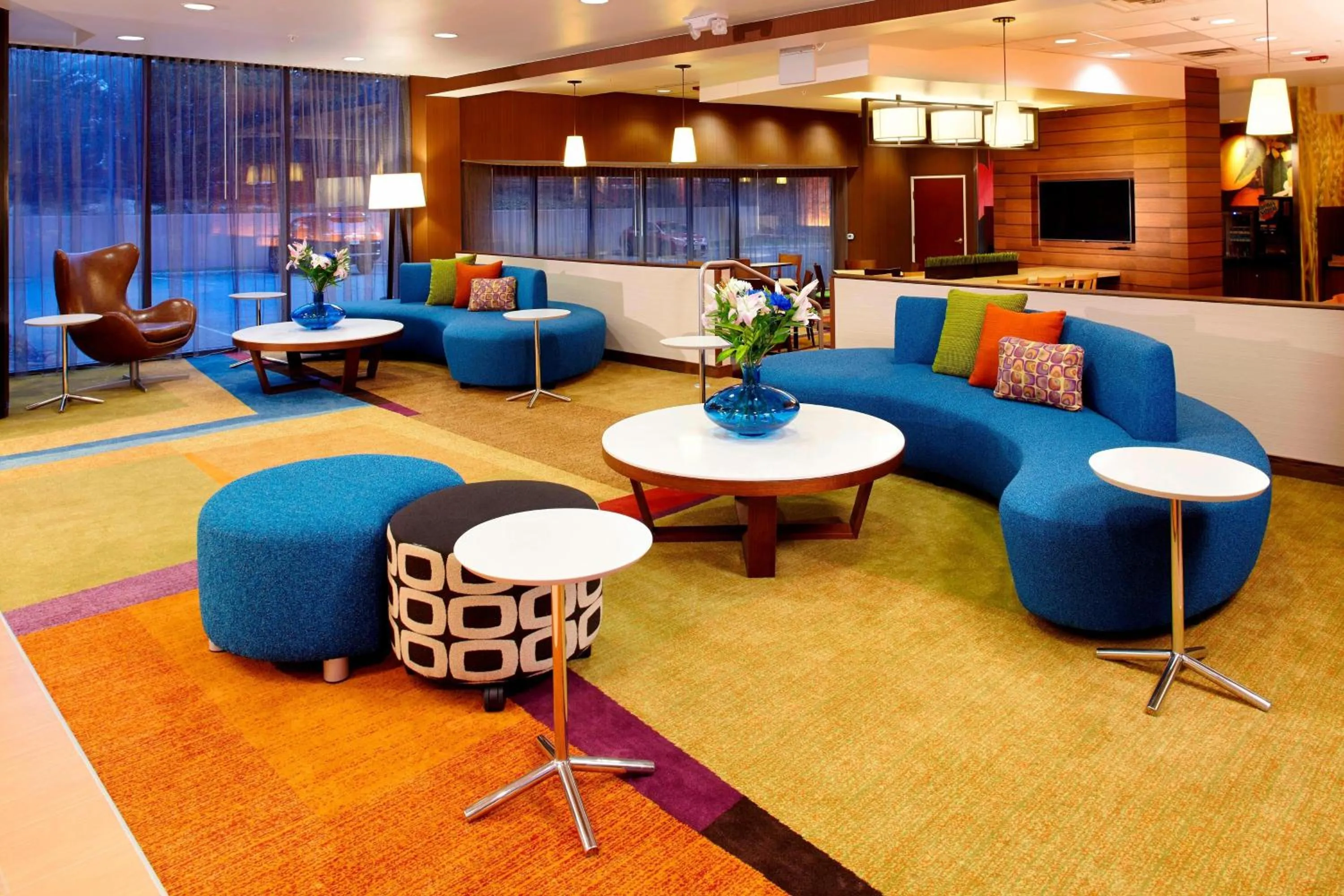 Lobby or reception in Fairfield Inn & Suites Parsippany