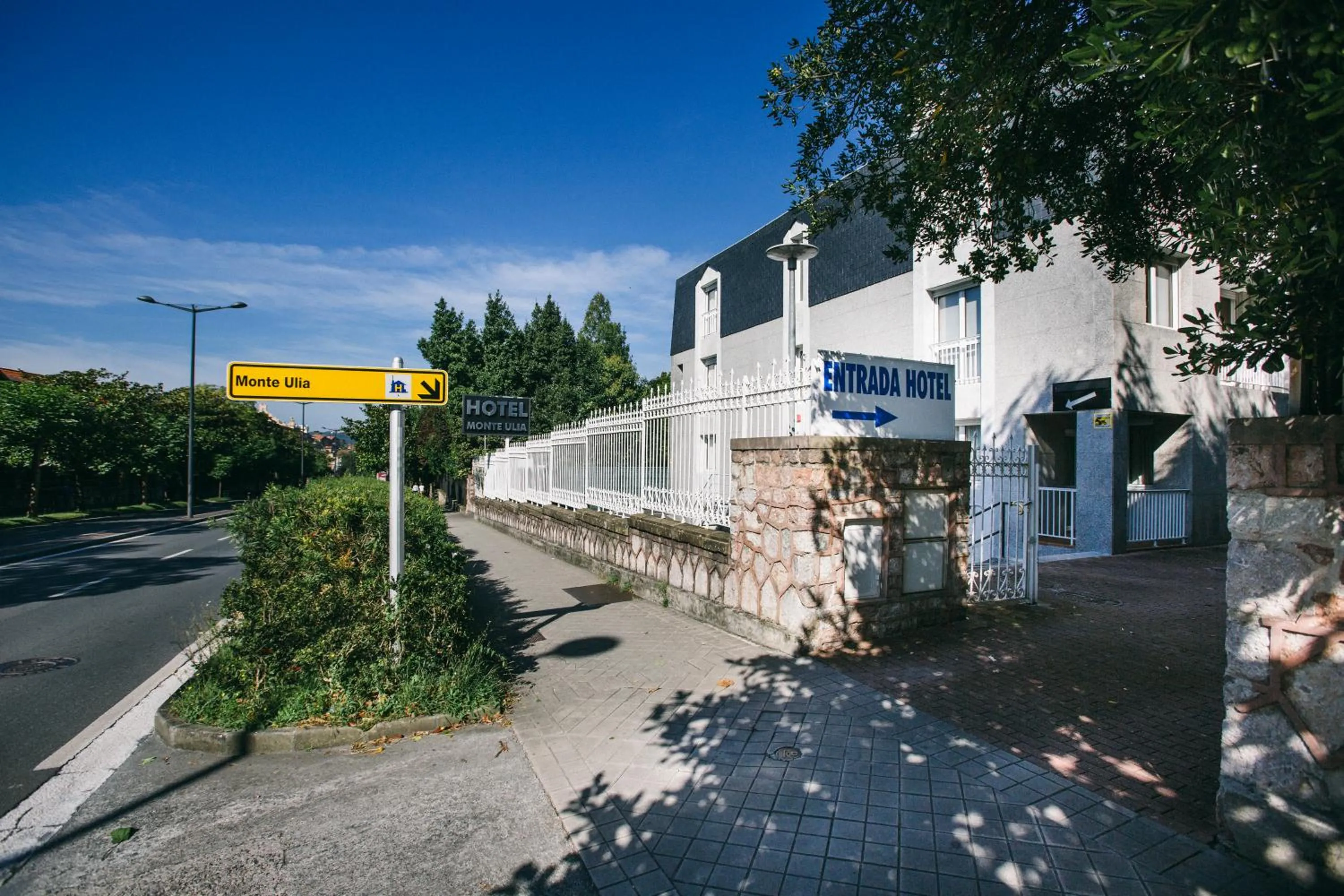 Facade/entrance in Hotel Monte Ulia