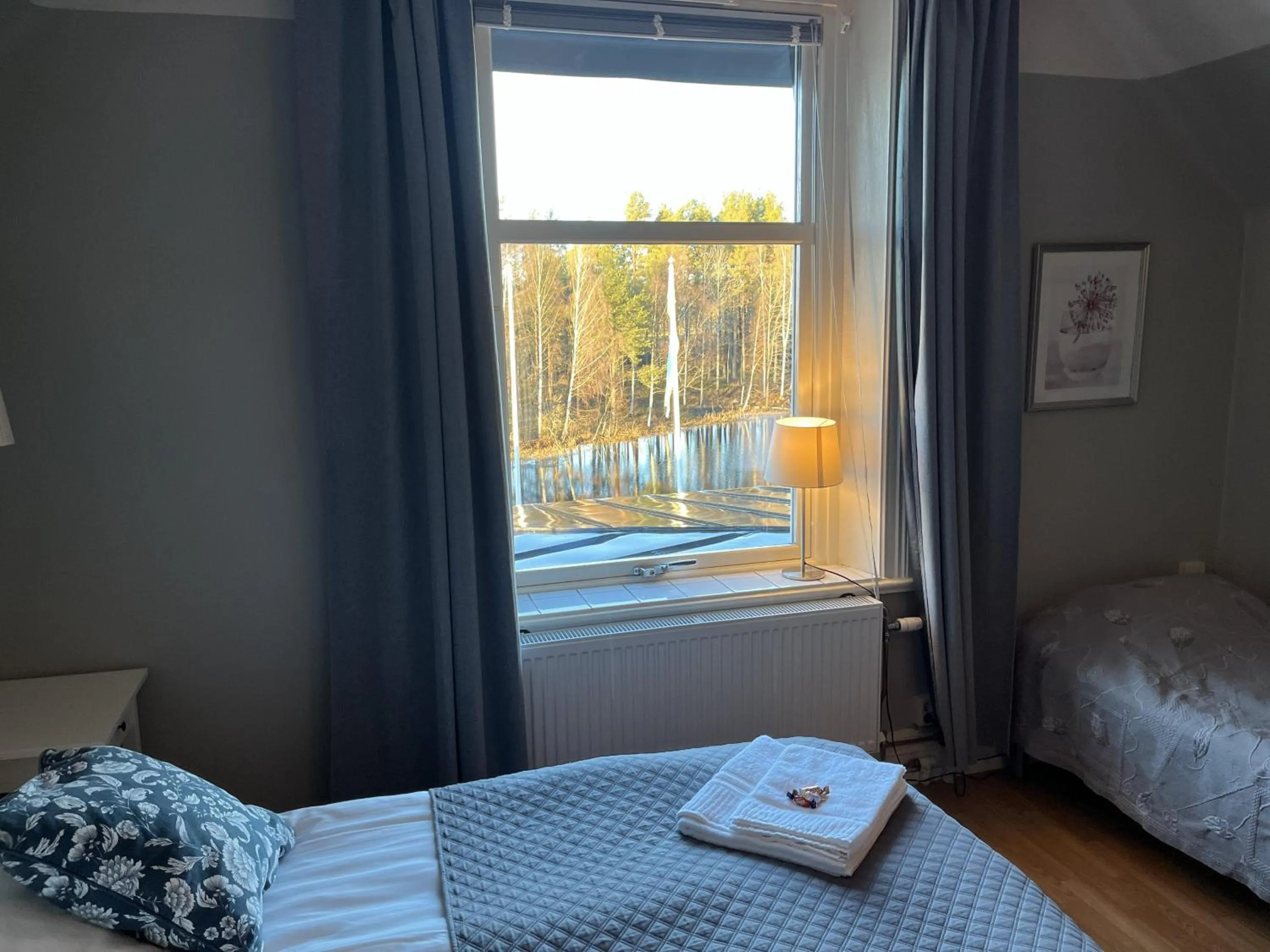 Bed in Hotell Strandvillan Orsa