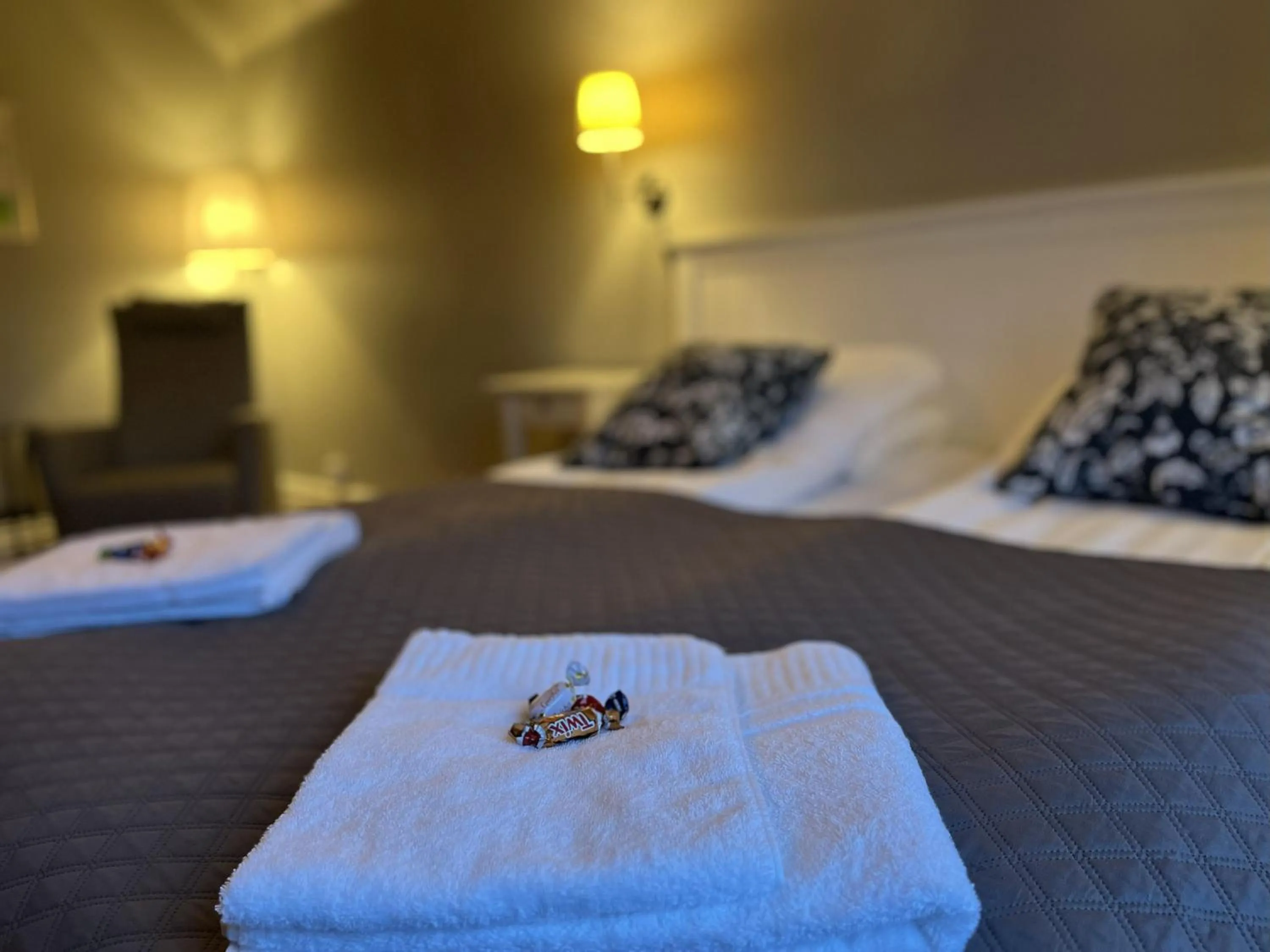 Bed in Hotell Strandvillan Orsa