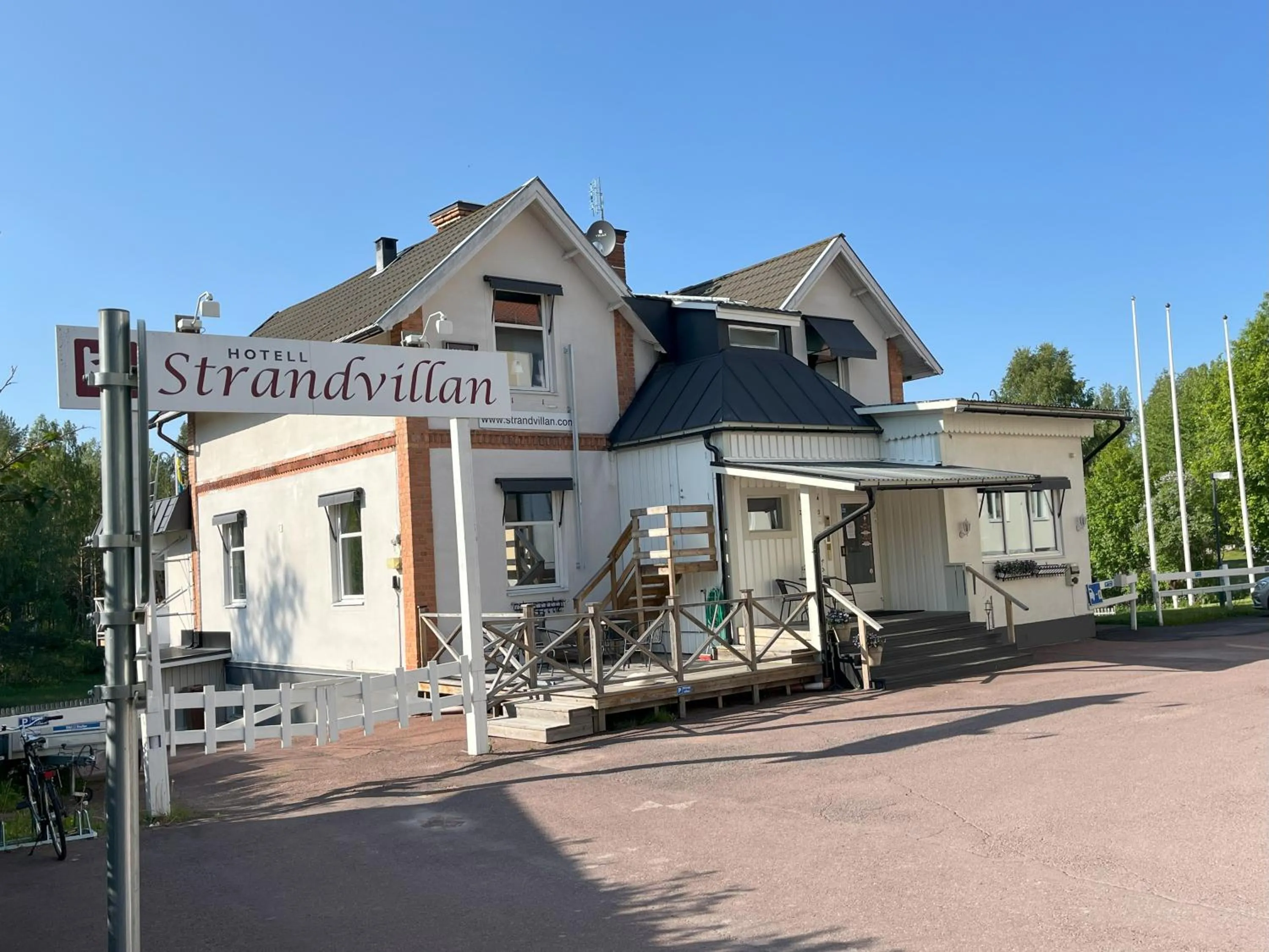 Property building in Hotell Strandvillan Orsa