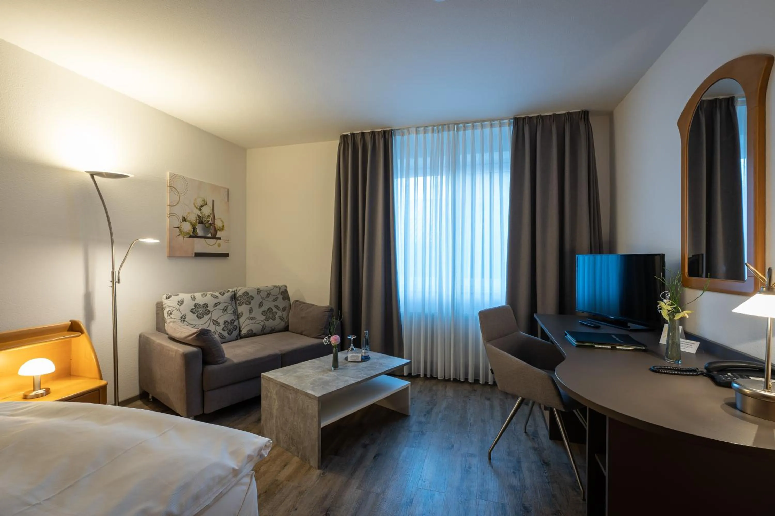 Bed in Hotel Pfälzer Hof GmbH