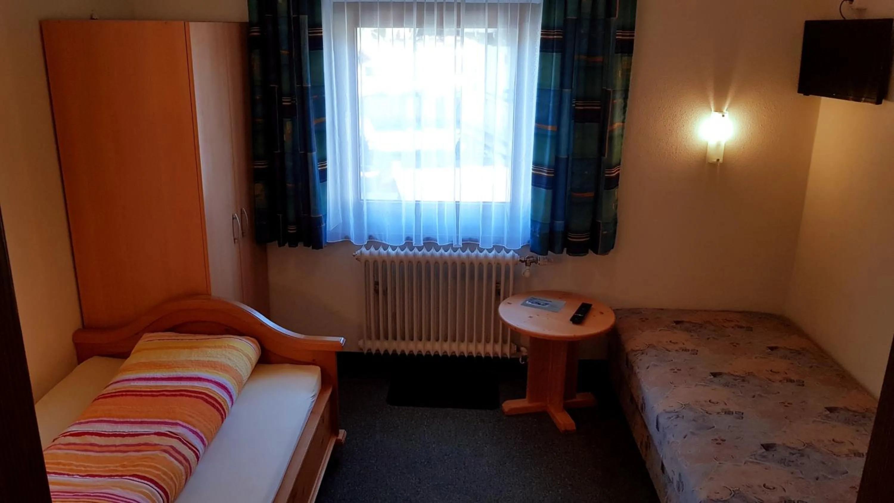 Decorative detail, Bed in Haus Sonnheim