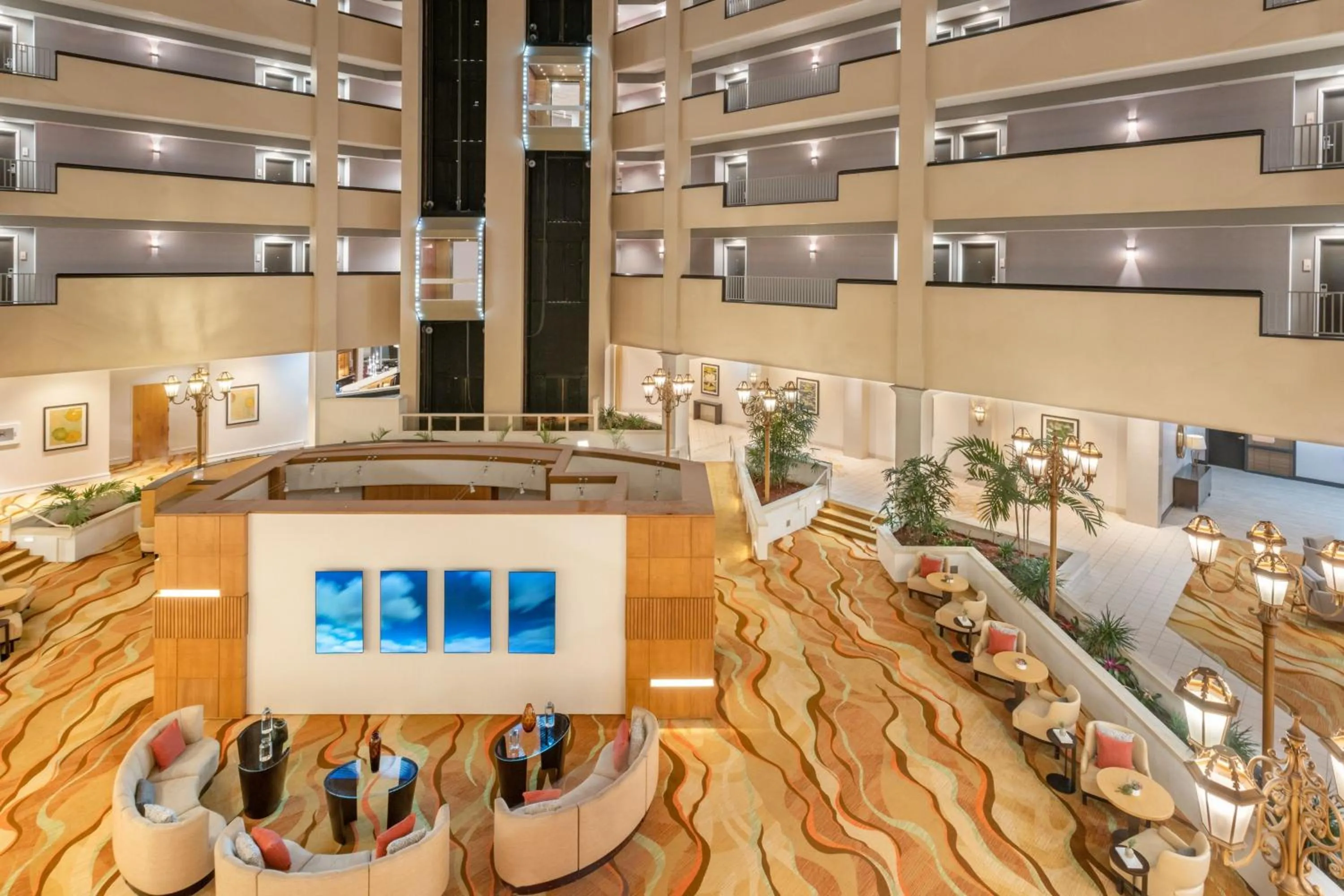 Lobby or reception in Fort Lauderdale Marriott Coral Springs Hotel & Convention Center