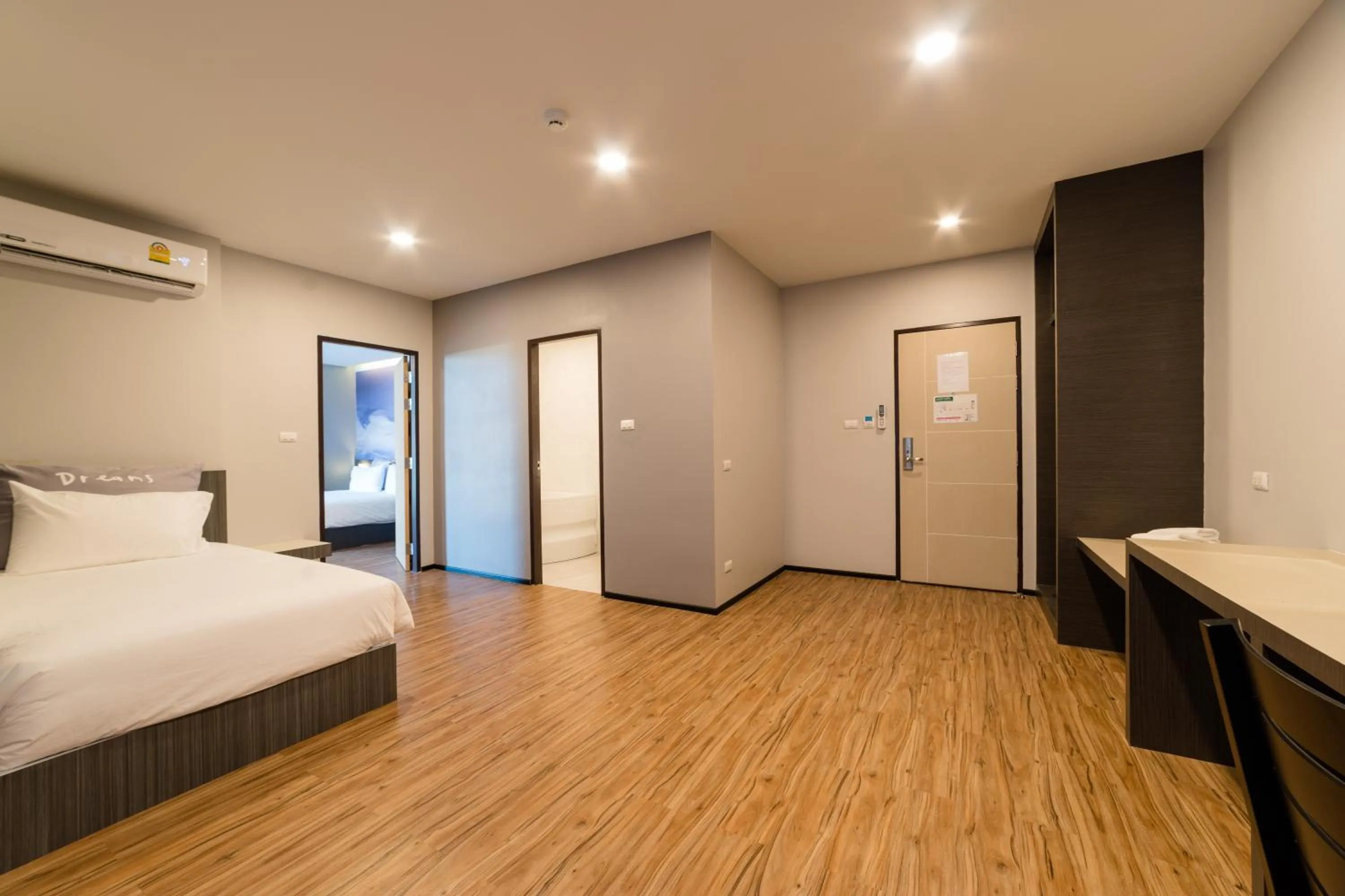 Bed in Z Sleep Hotel