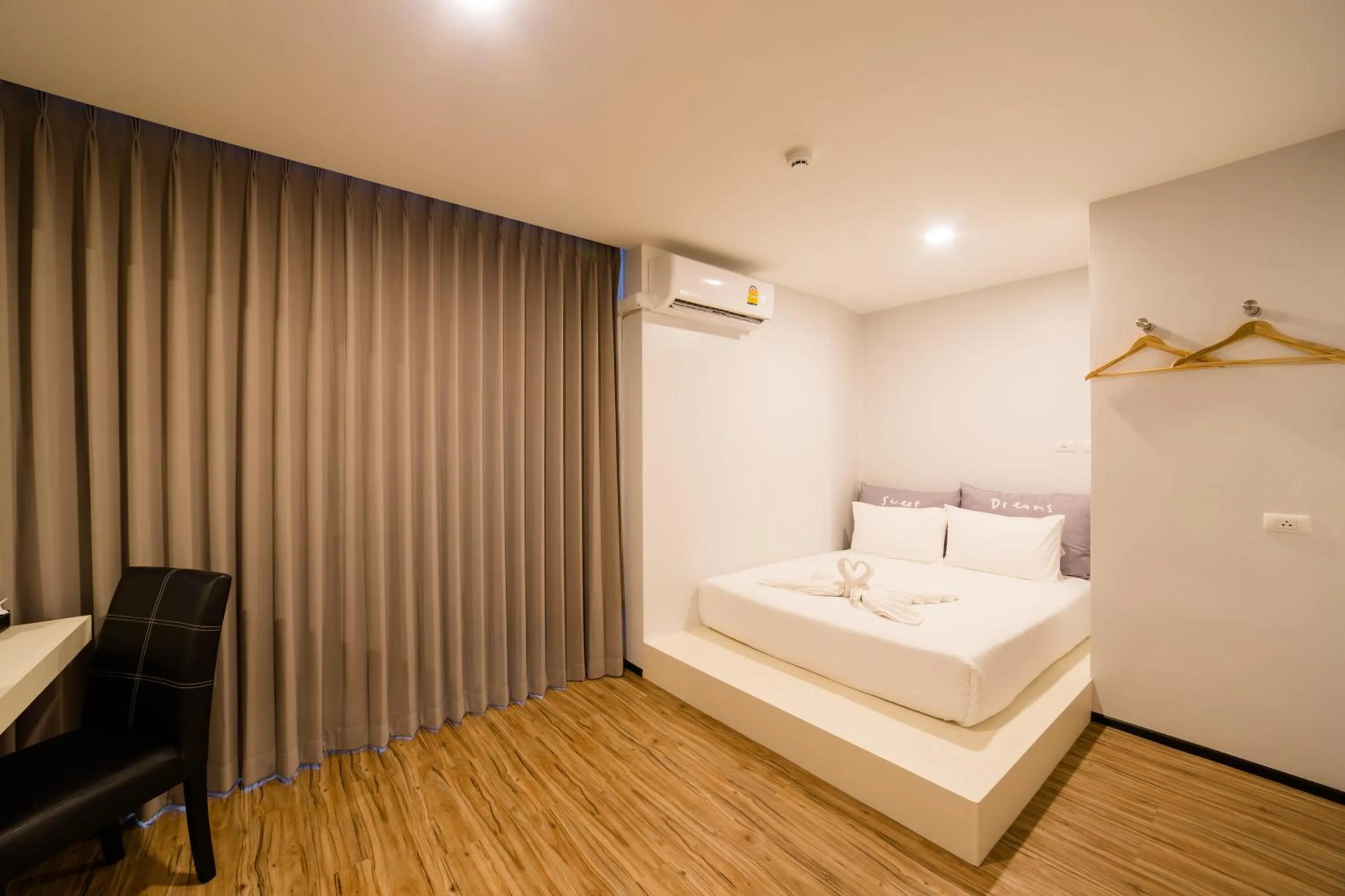 Bed in Z Sleep Hotel