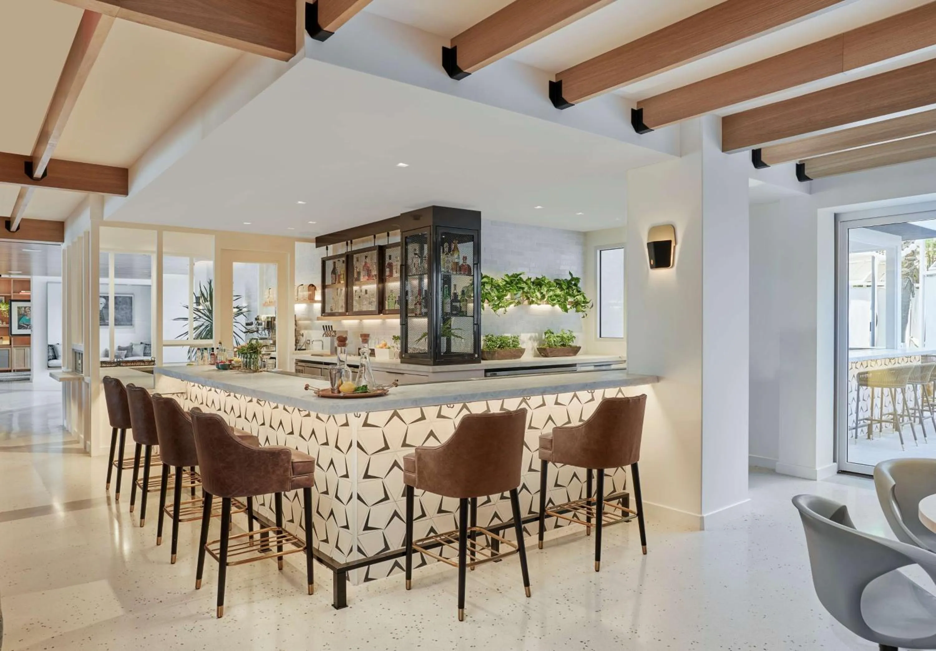 Library in Viceroy Santa Monica