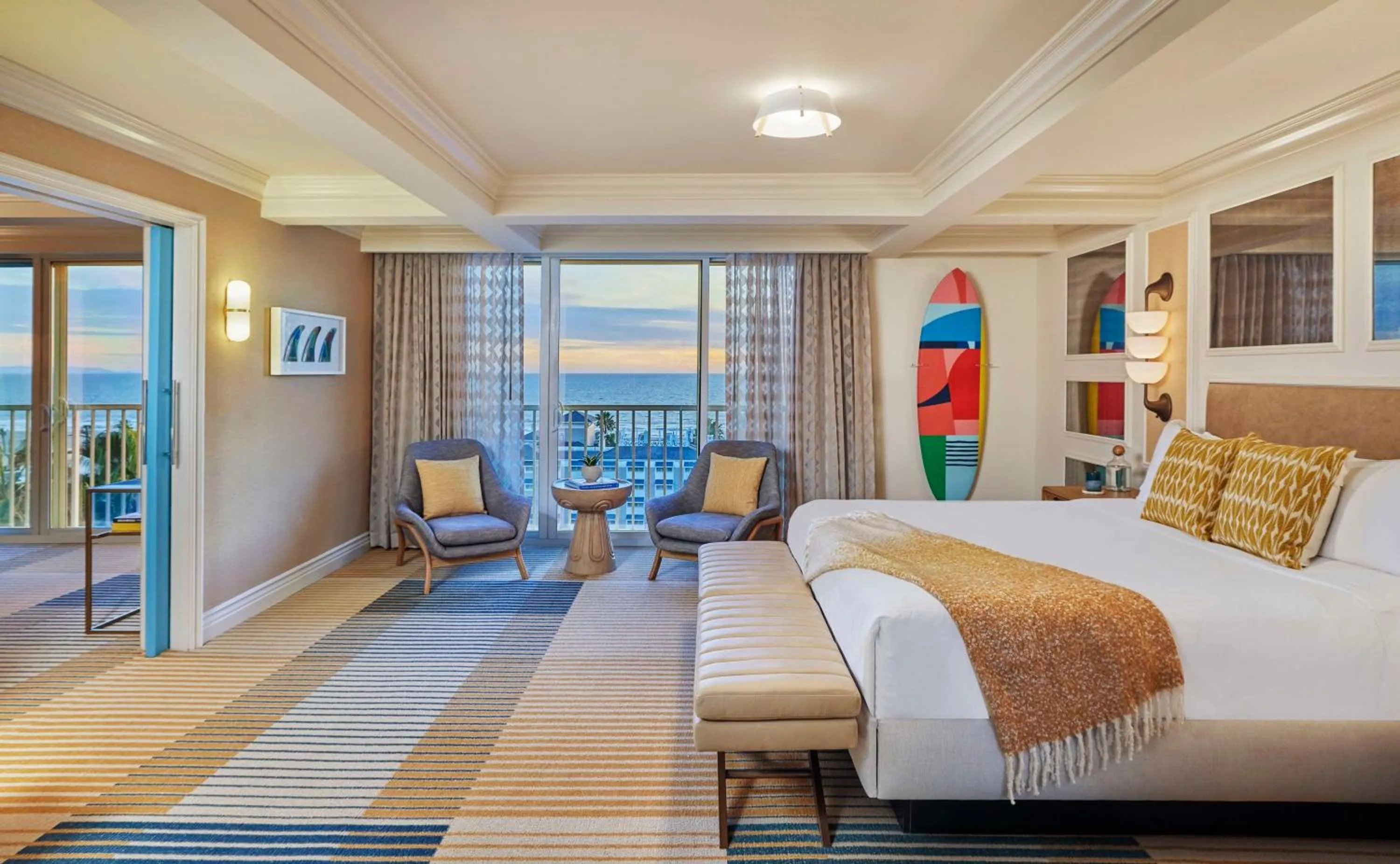 Photo of the whole room, Bed in Viceroy Santa Monica