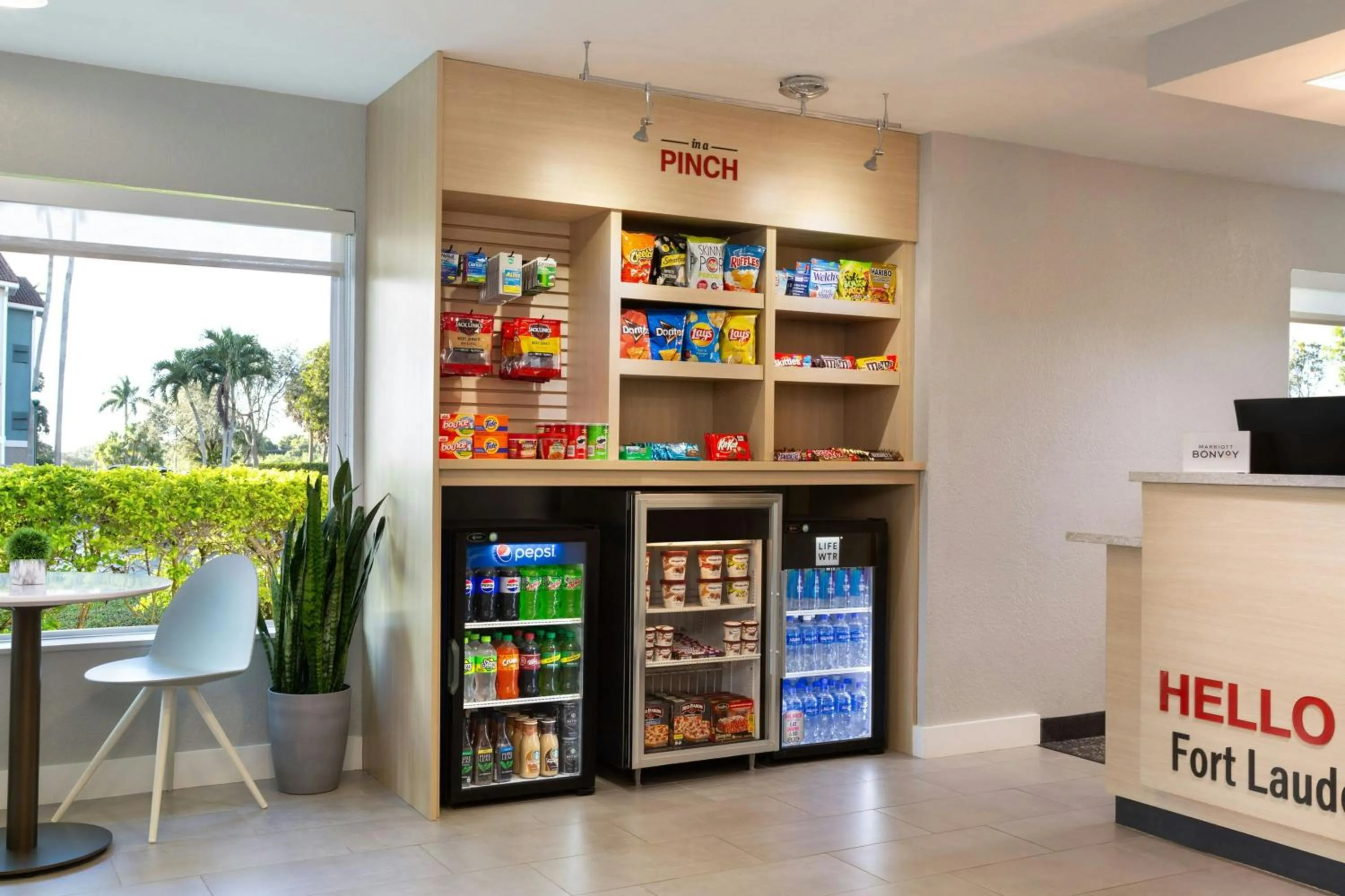 Lobby or reception in TownePlace Suites Fort Lauderdale West