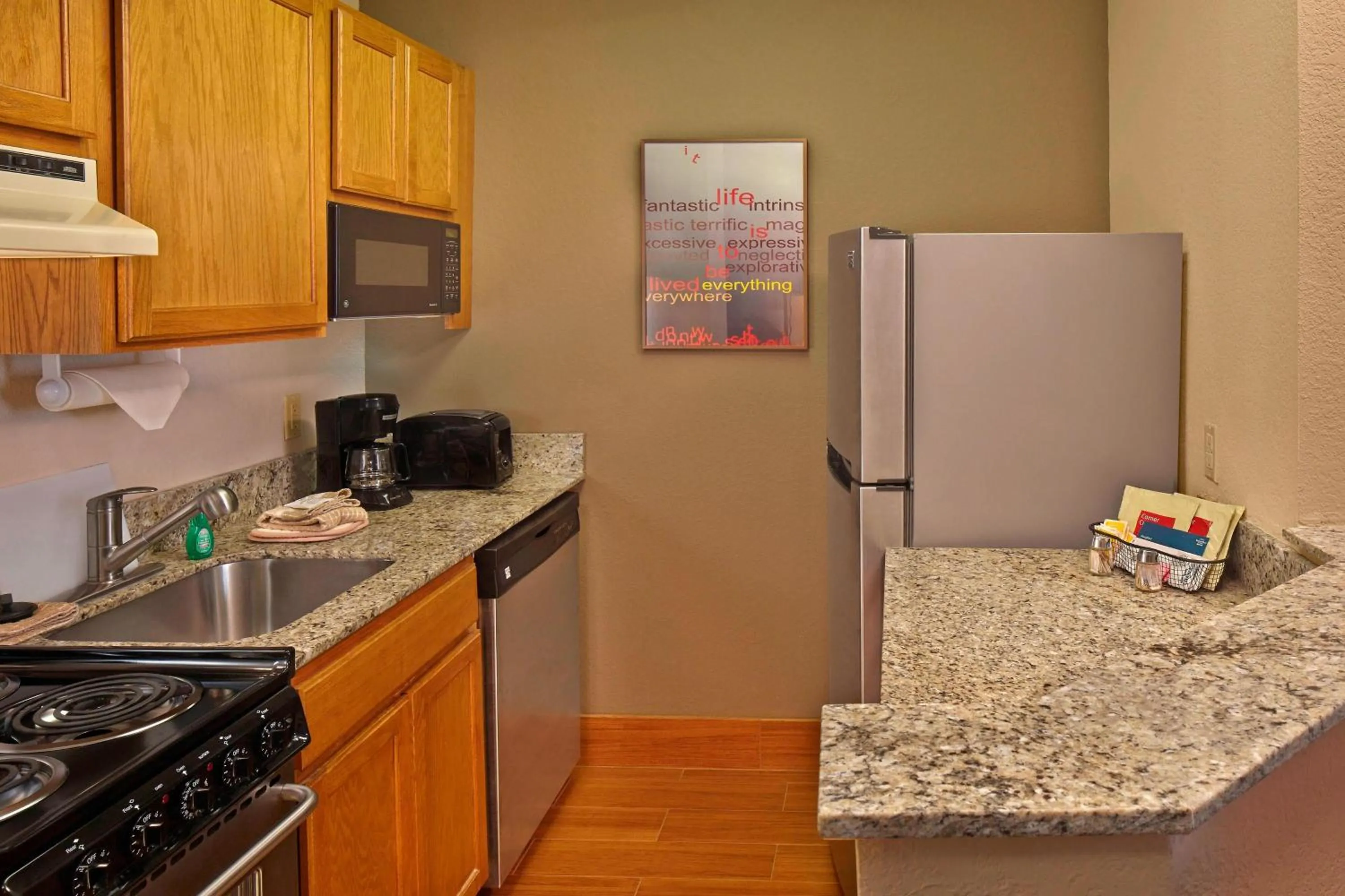 Kitchen or kitchenette in TownePlace Suites by Marriott Fort Lauderdale Weston