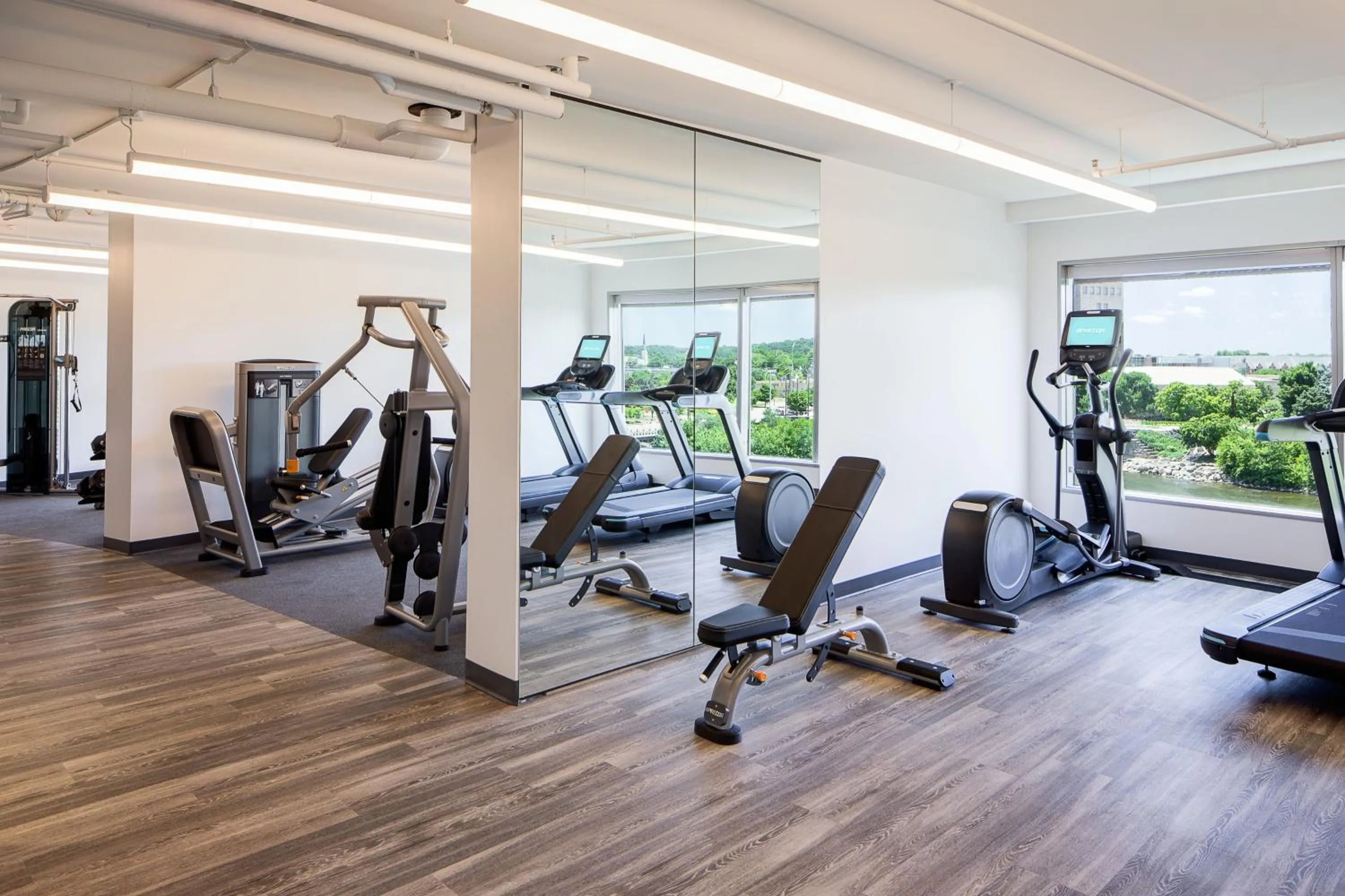 Fitness centre/facilities in JW Marriott Grand Rapids