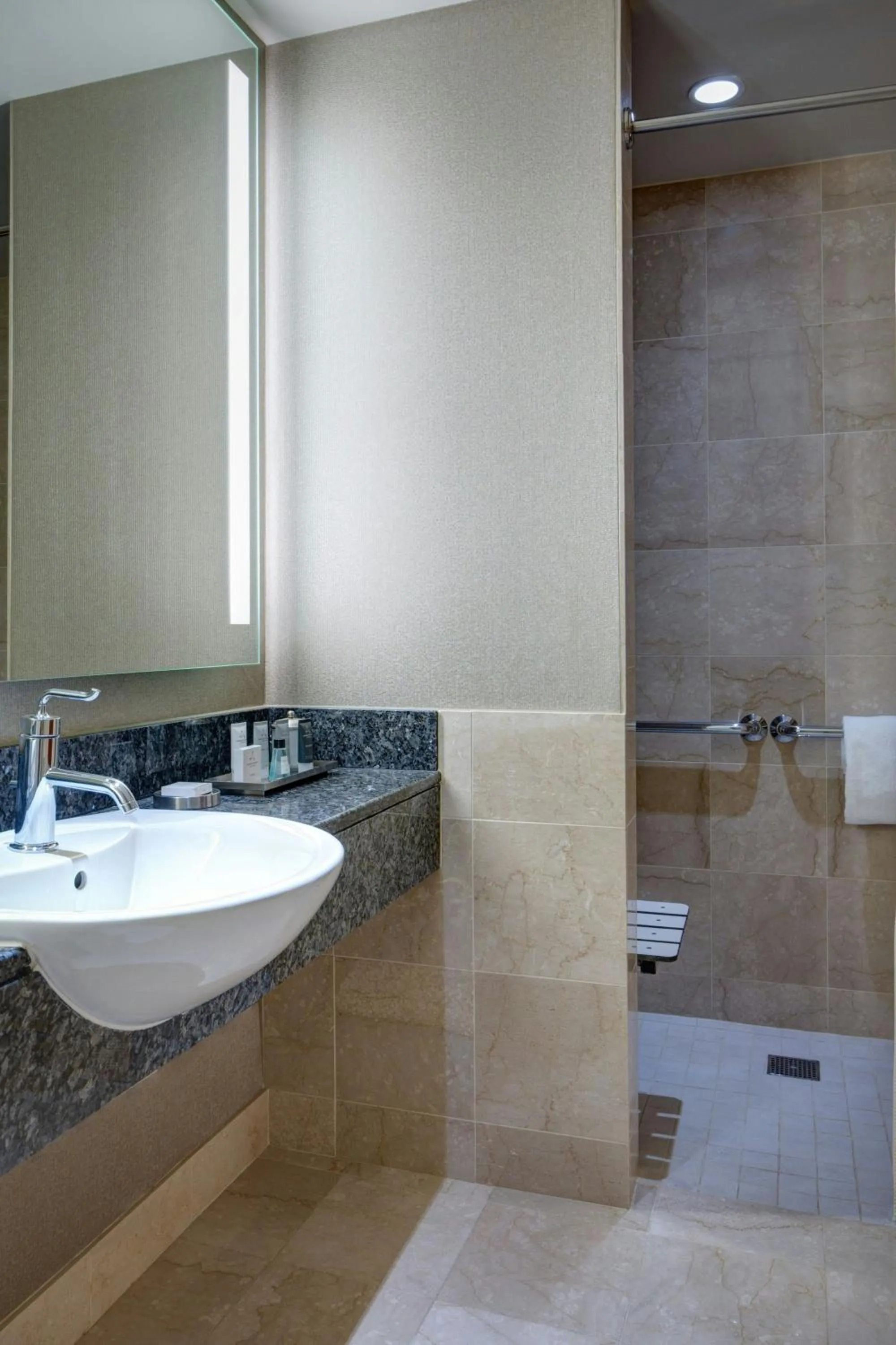 Bathroom in JW Marriott Grand Rapids