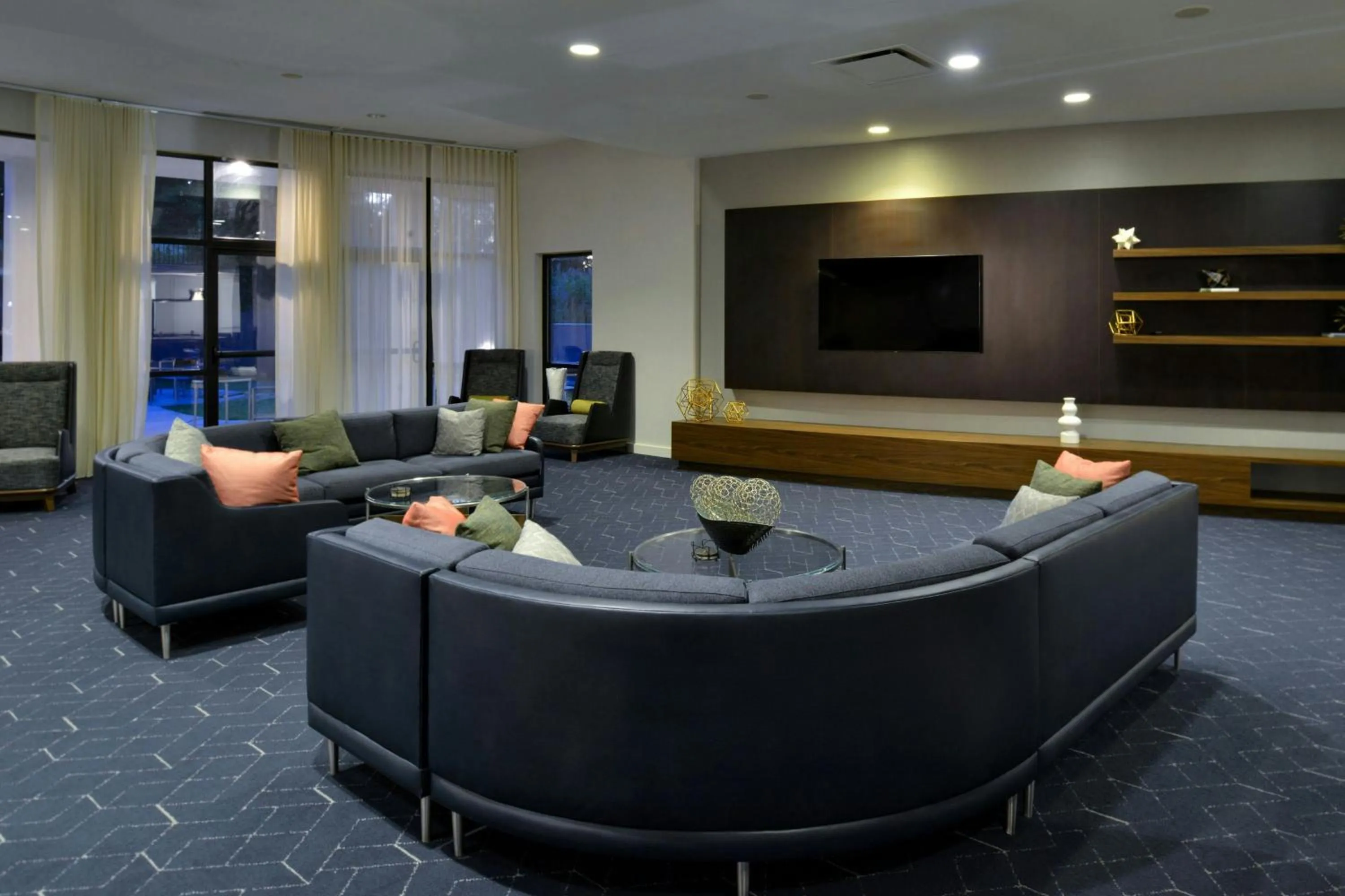 Lobby or reception in Courtyard by Marriott Harrisburg Hershey
