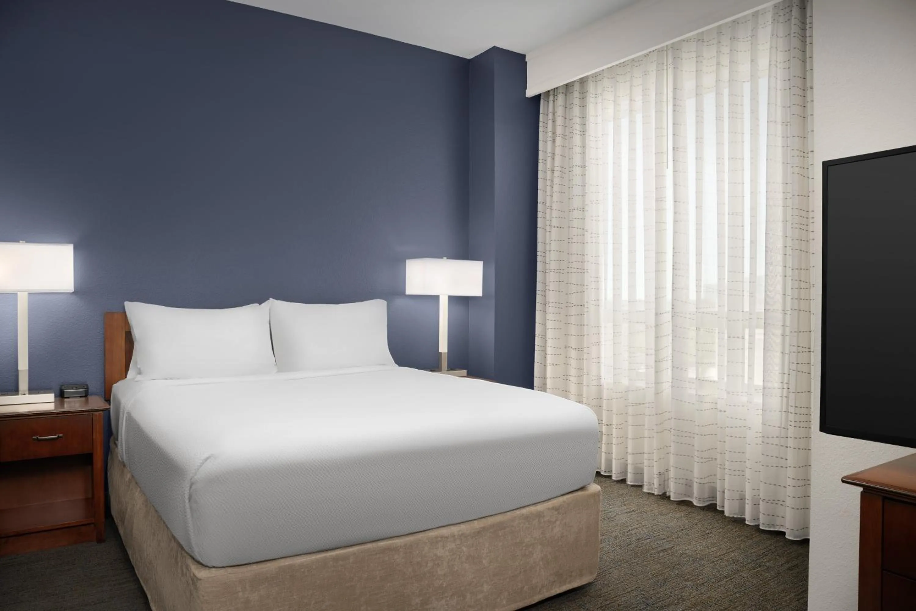 Bed in Residence Inn Houston West Energy Corridor