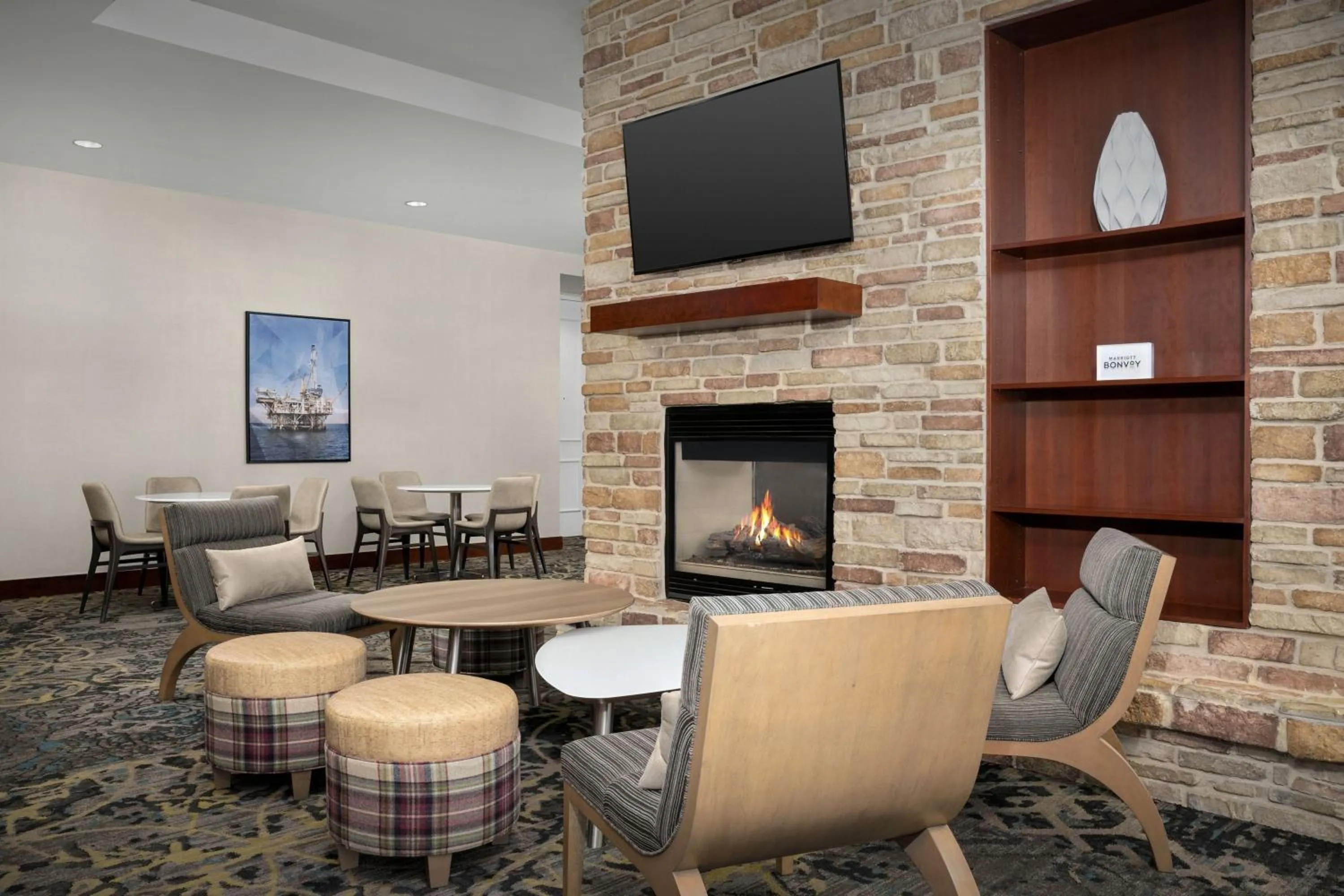 Lobby or reception in Residence Inn Houston West Energy Corridor