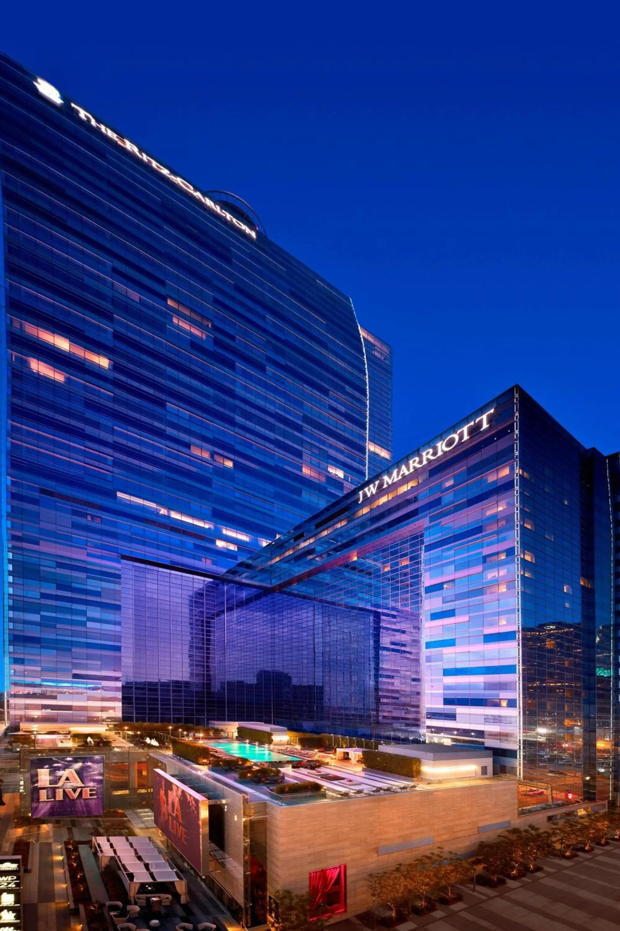 Property building in JW Marriott Los Angeles L.A. LIVE