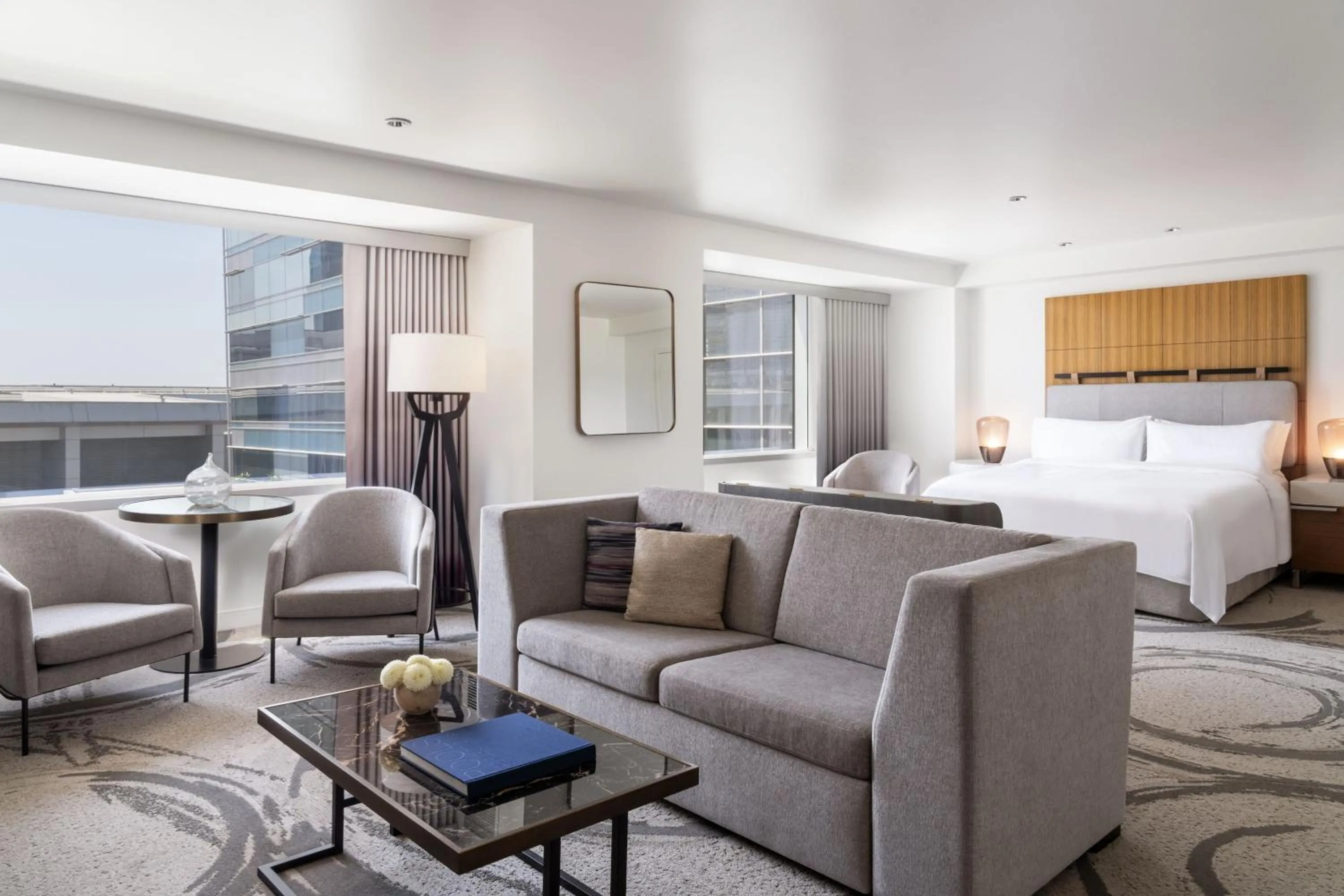 Bedroom in JW Marriott Los Angeles L.A. LIVE