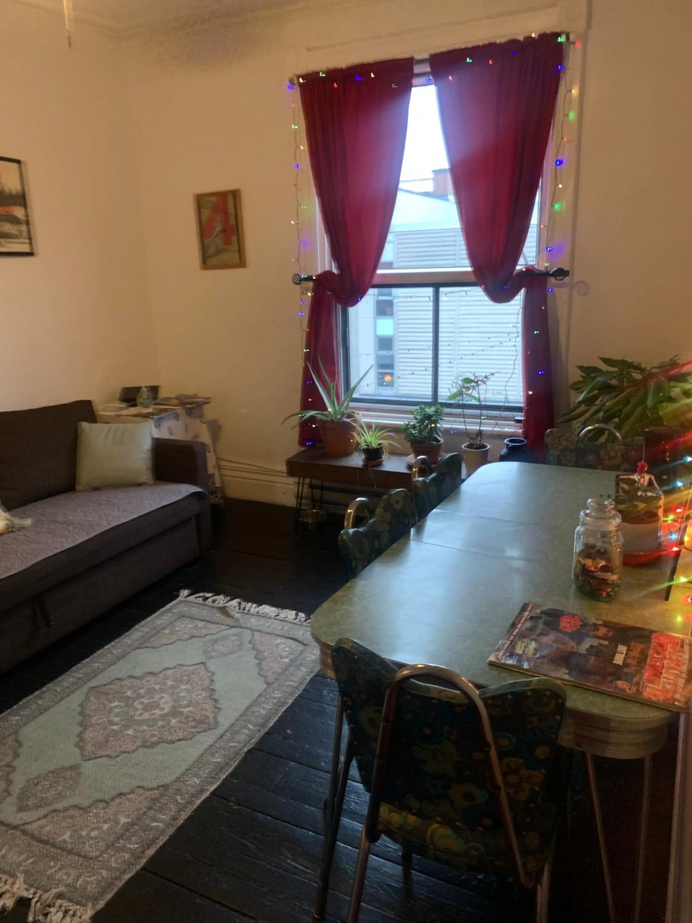 Living room, Bed in Pensione Popolo