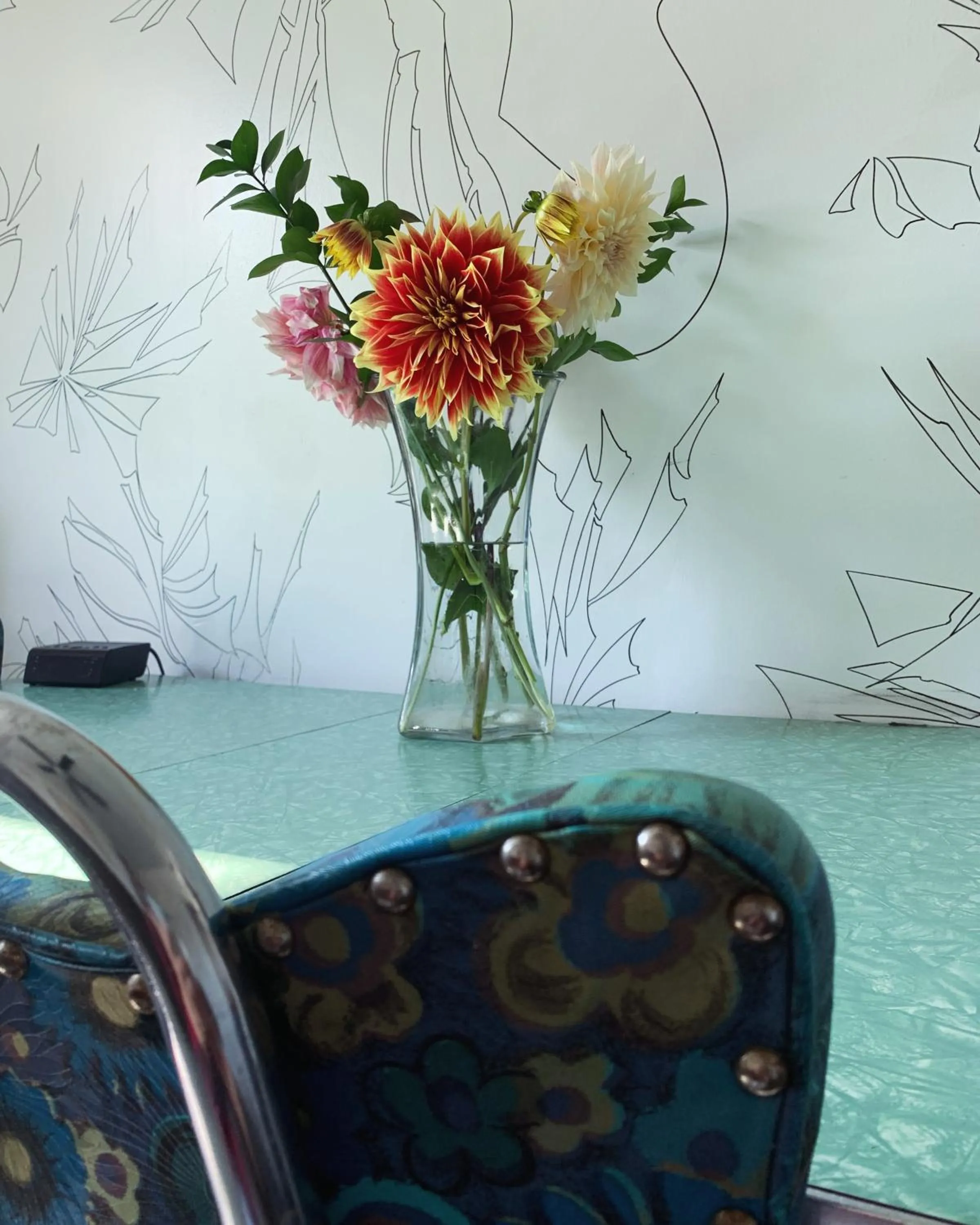 Decorative detail in Pensione Popolo