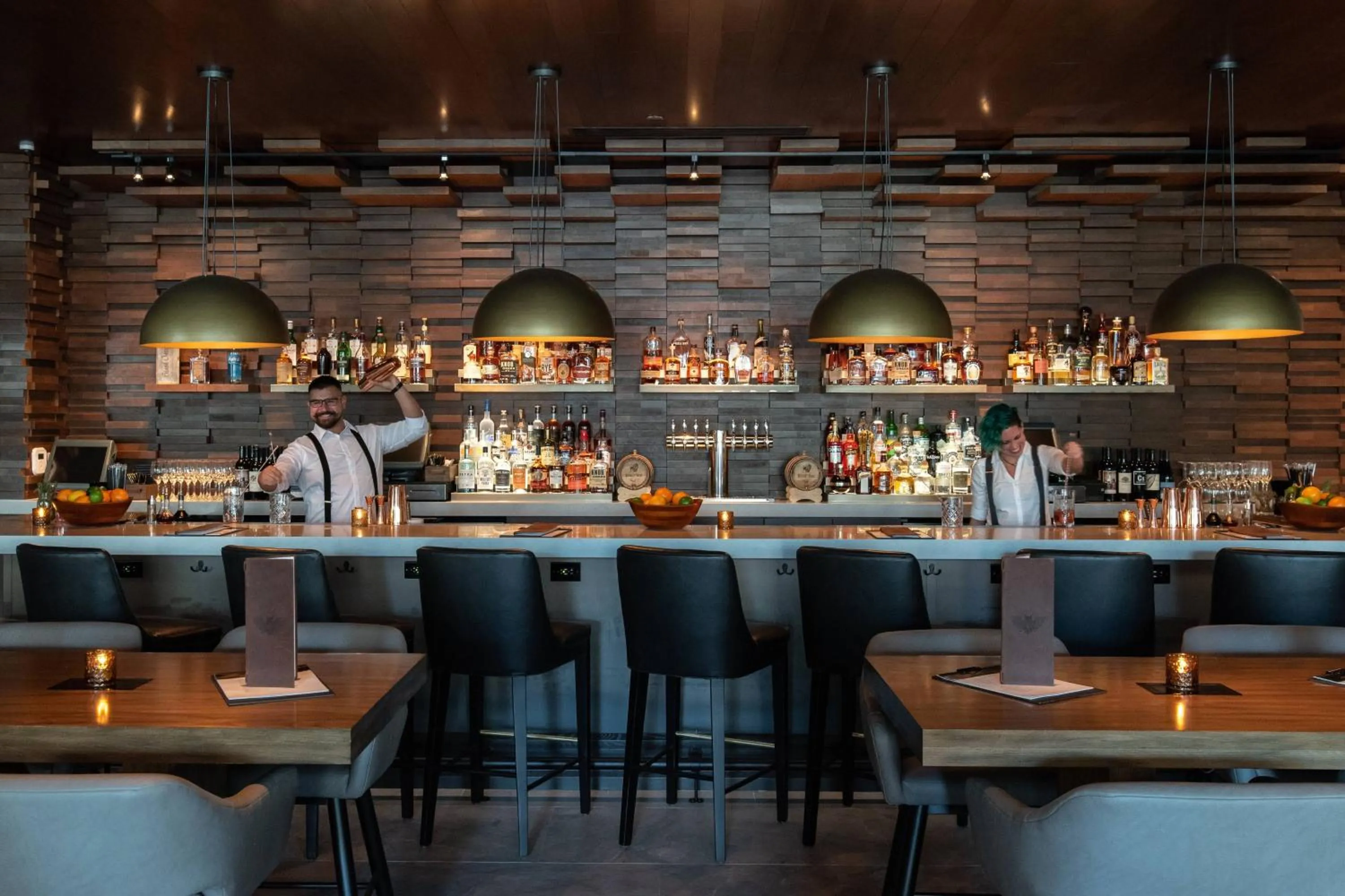 Lounge or bar in Indianapolis Marriott Downtown