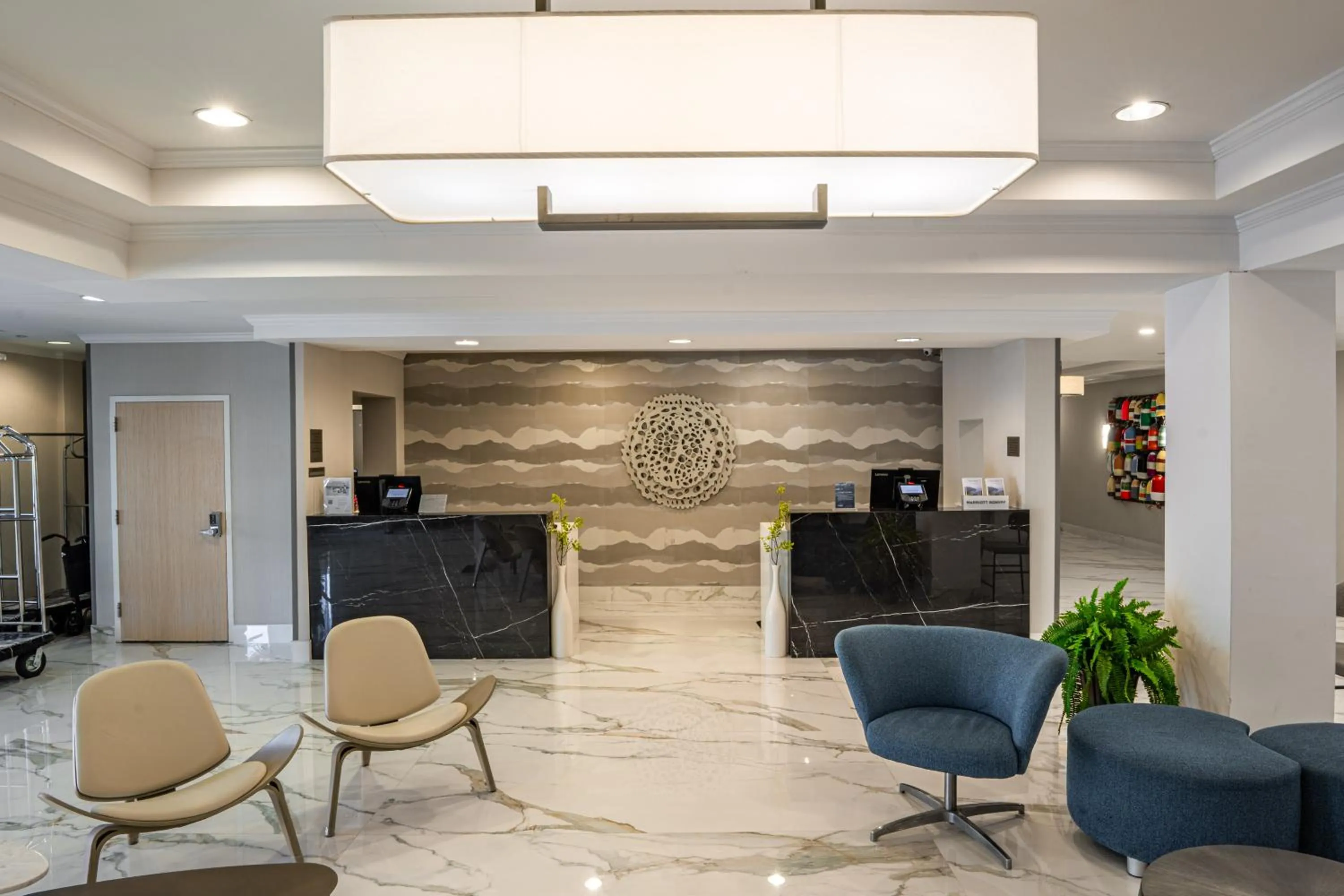 Lobby or reception in Fairfield Inn & Suites Jacksonville Butler Boulevard