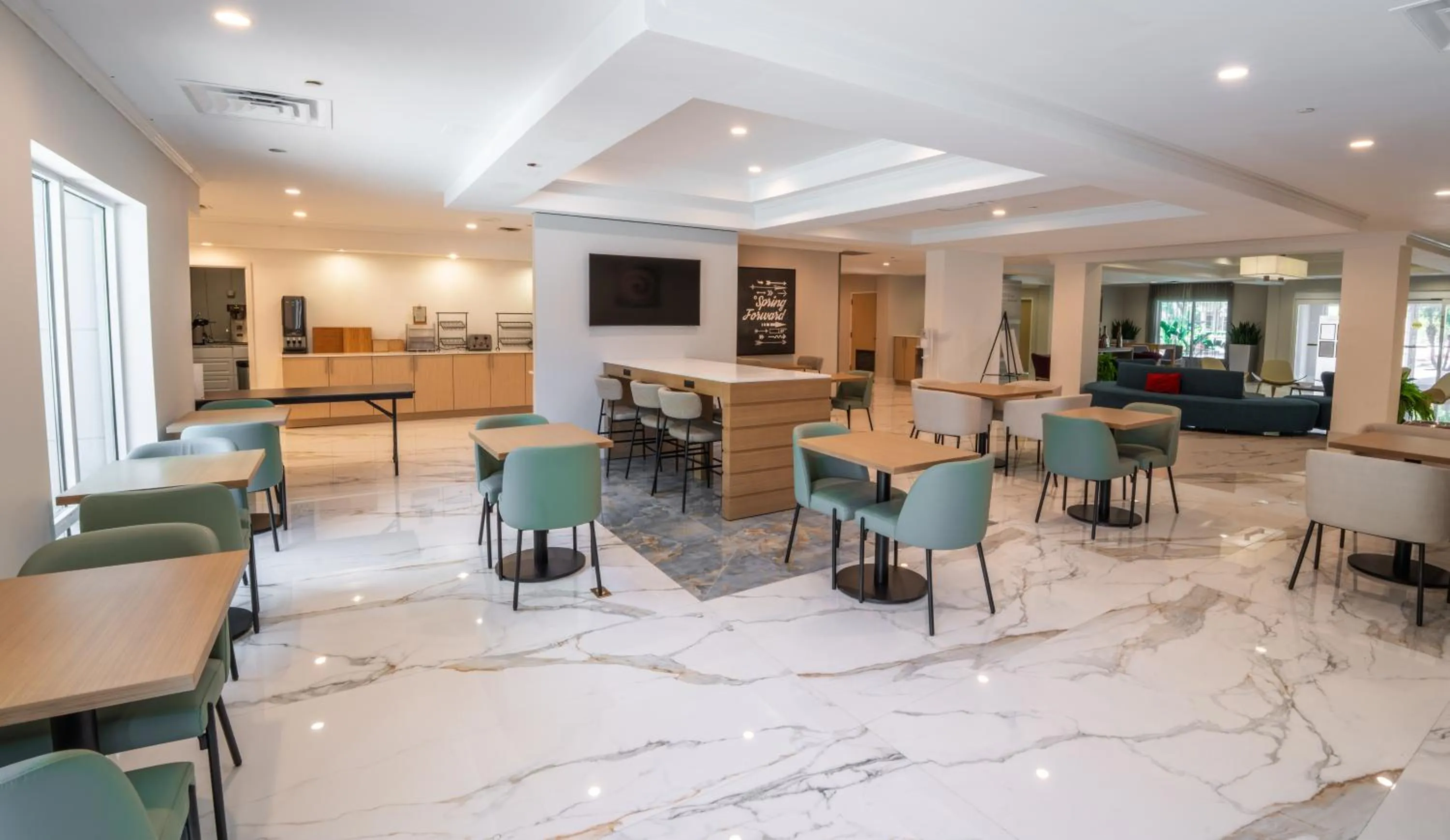 Seating area in Fairfield Inn & Suites Jacksonville Butler Boulevard