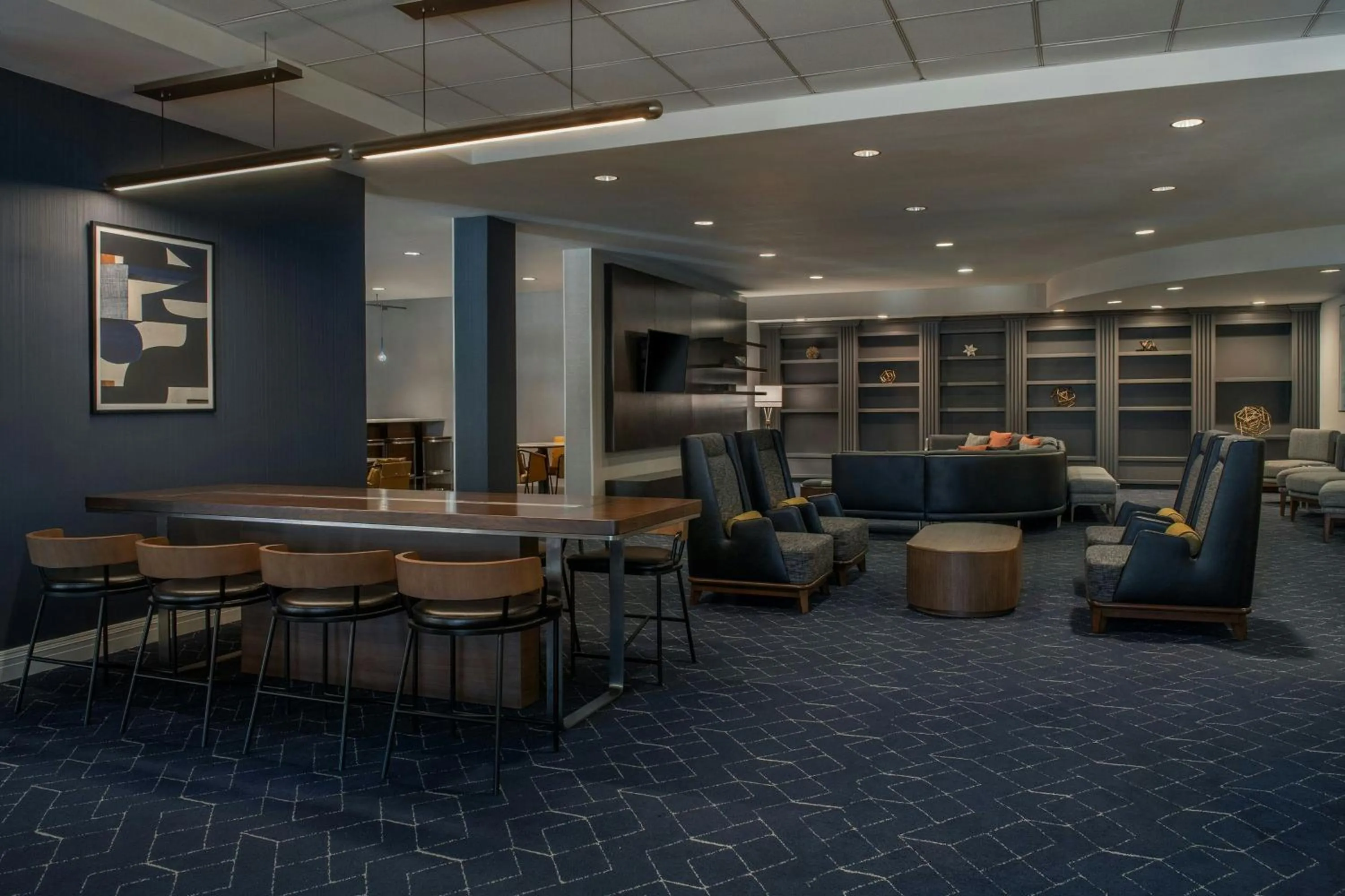 Lobby or reception in Courtyard by Marriott Los Angeles Pasadena/Monrovia