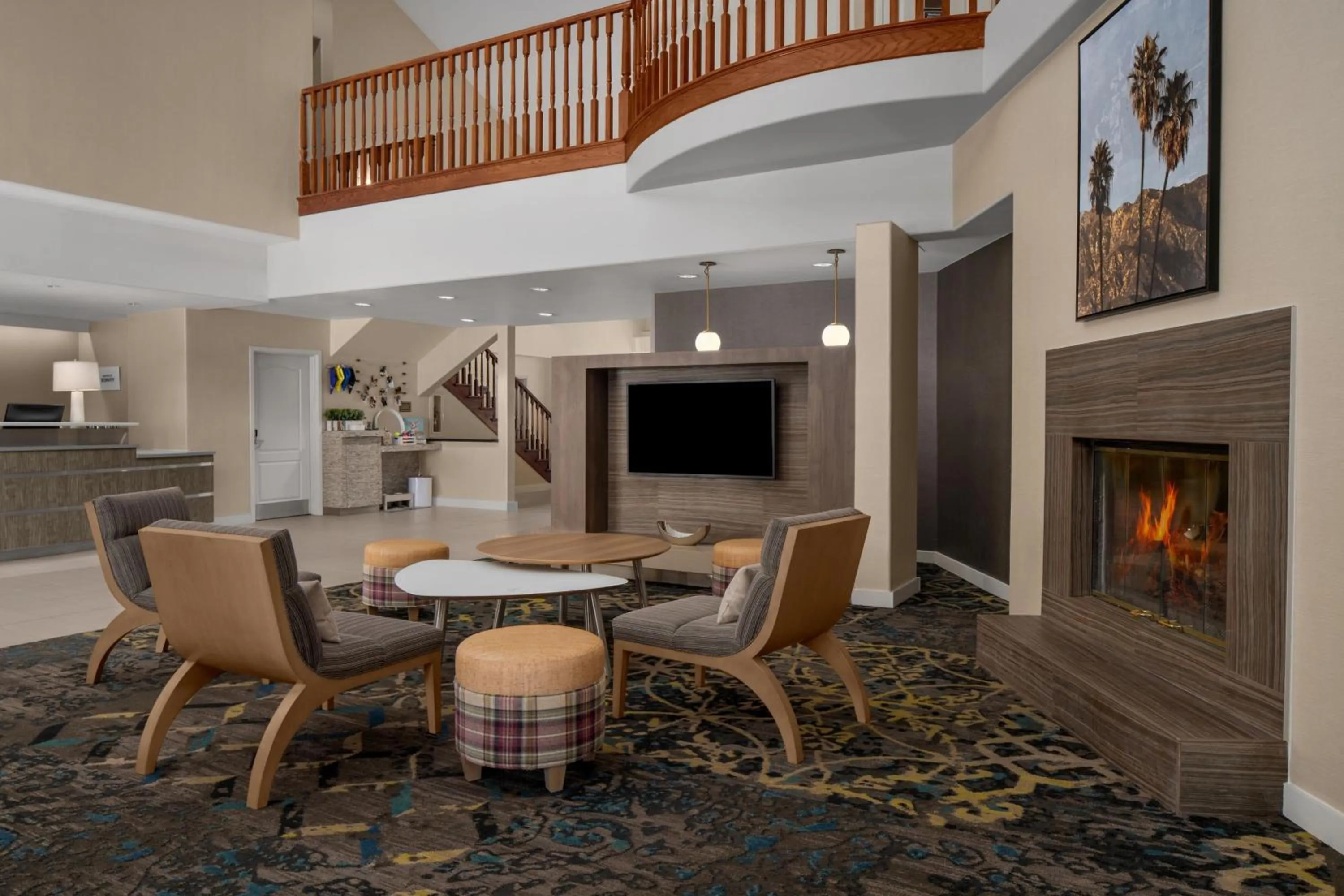 Lobby or reception in Residence Inn by Marriott Santa Clarita Valencia