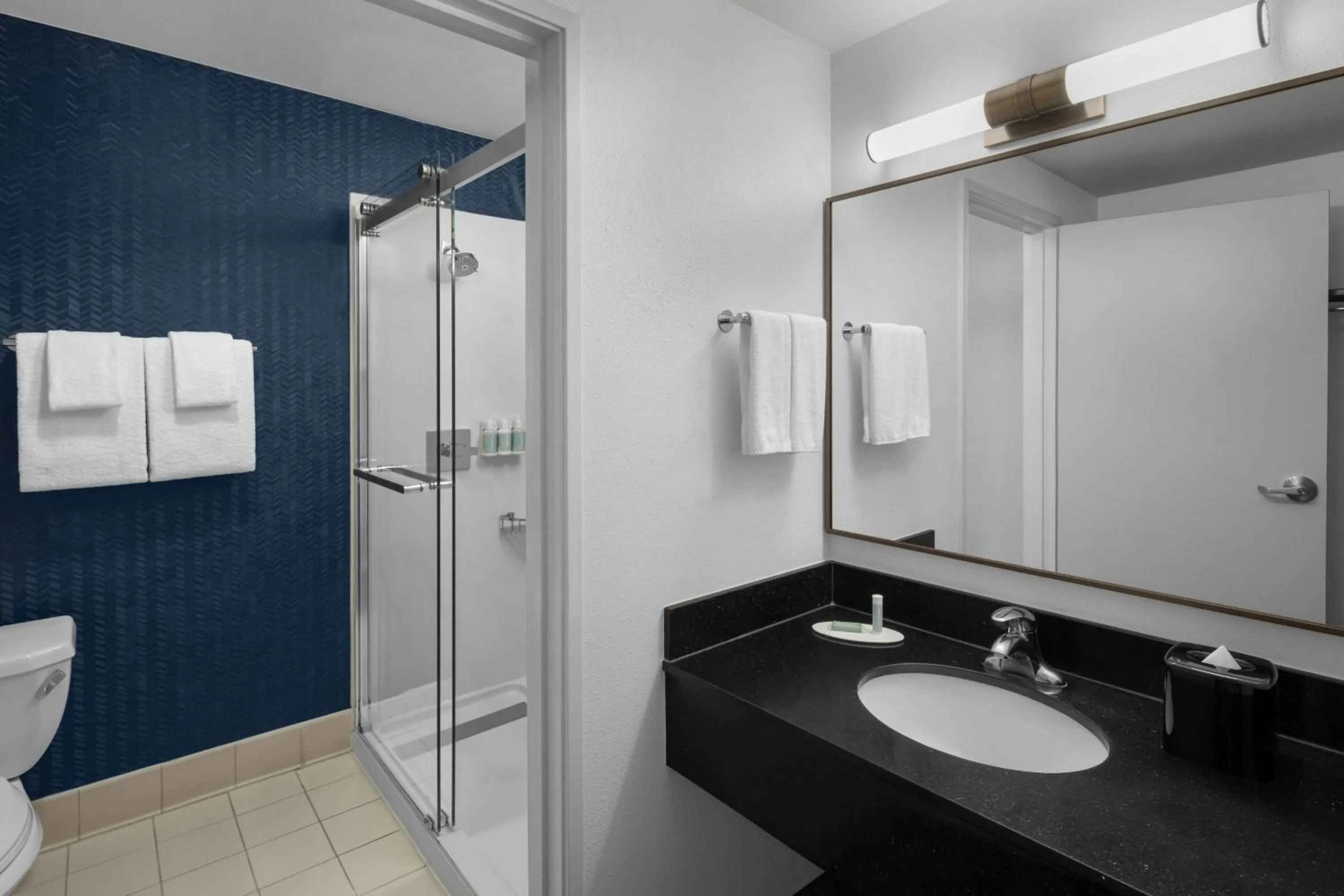 Bathroom in Fairfield Inn by Marriott Santa Clarita Valencia