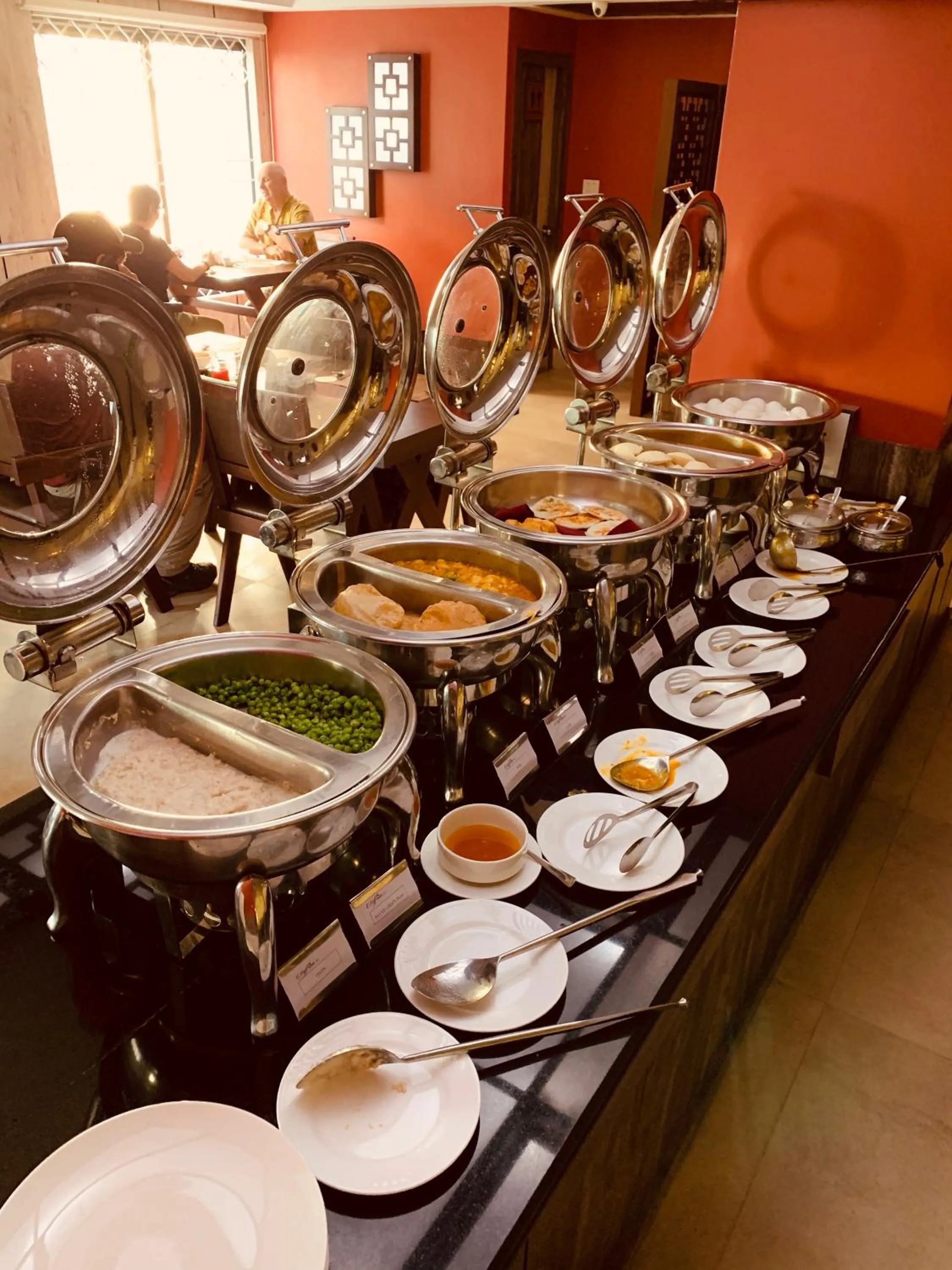 Breakfast in The Loft Hotel, Siliguri