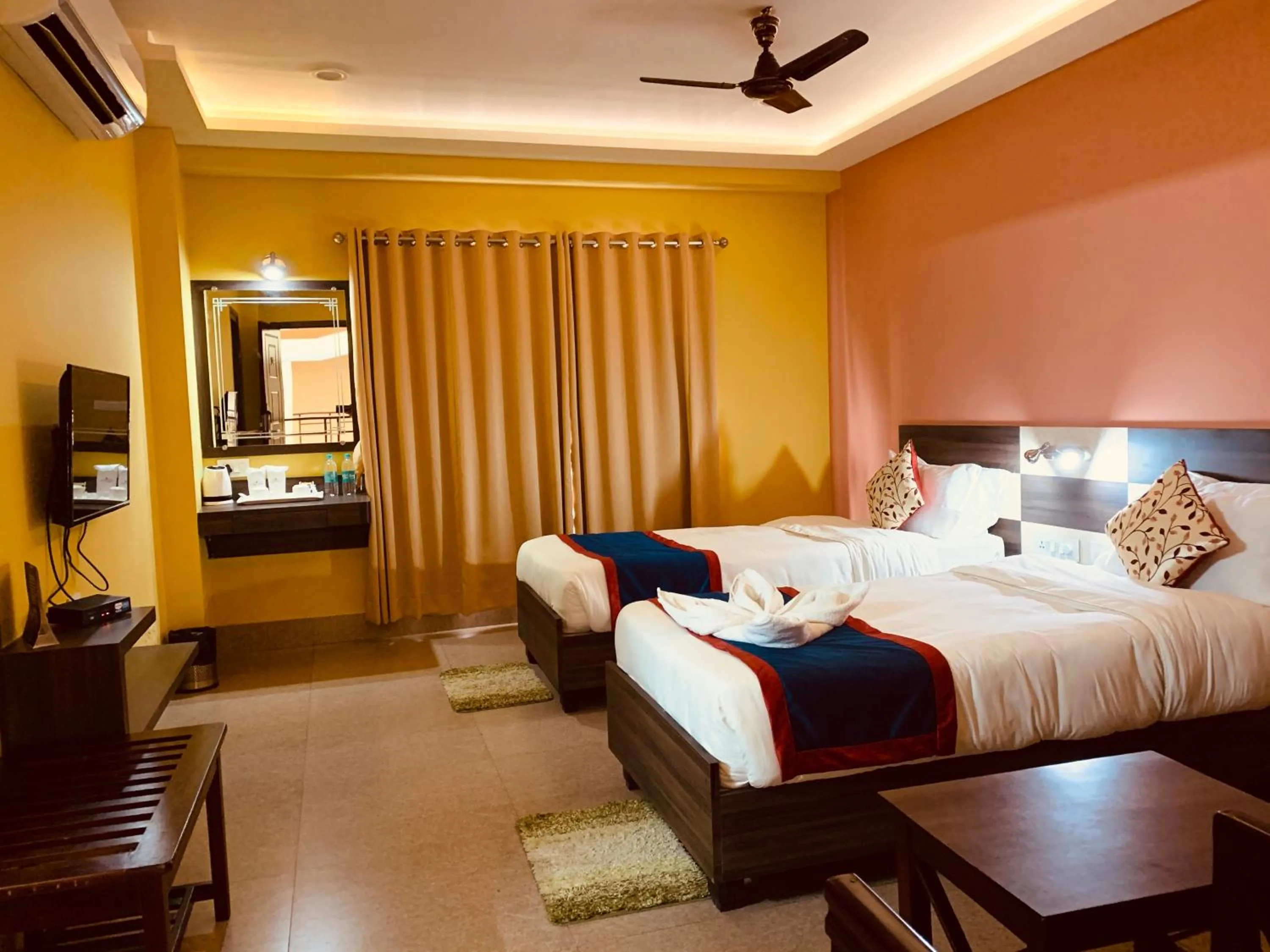 Photo of the whole room, Bed in The Loft Hotel, Siliguri