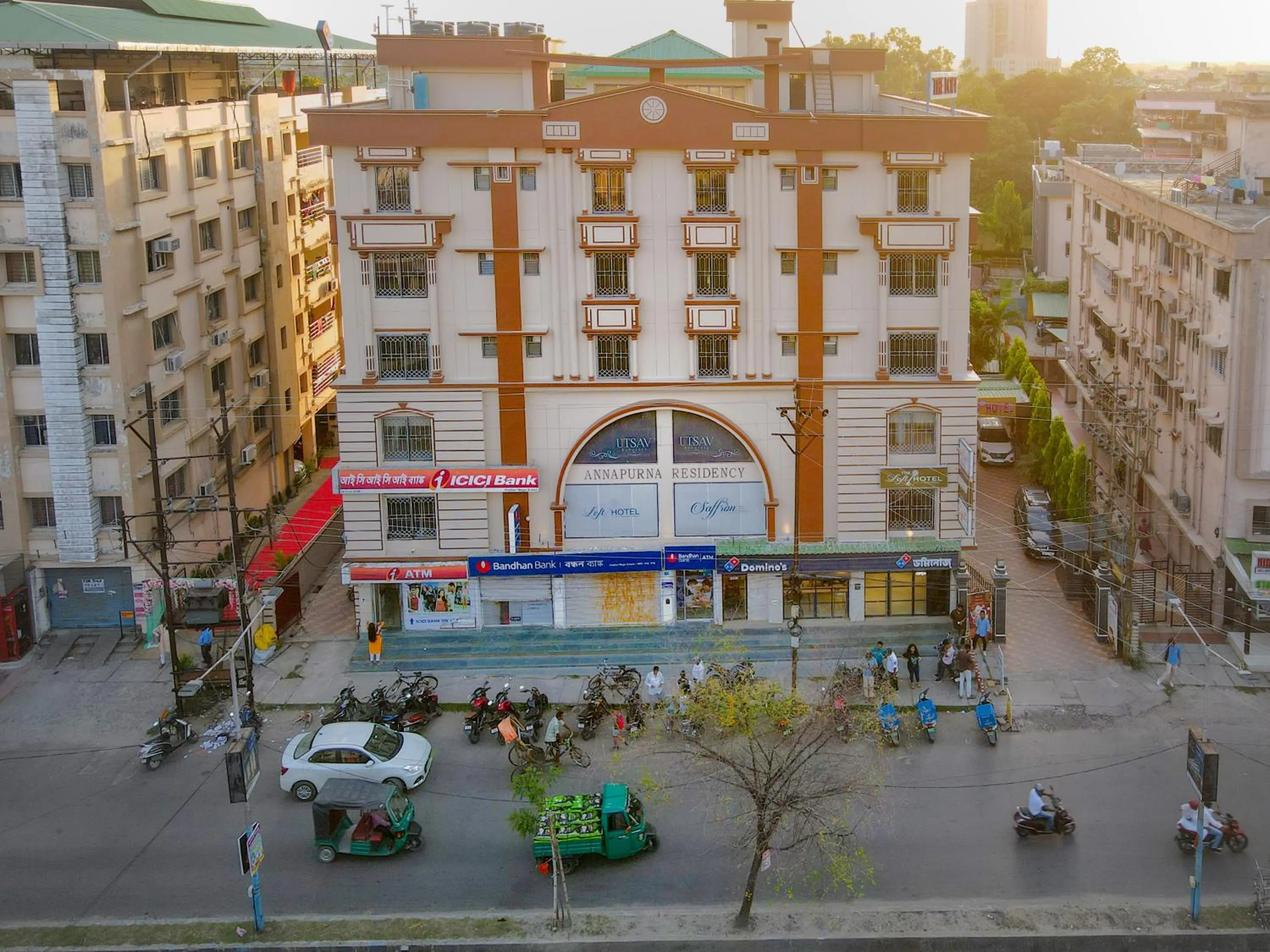 Property building in The Loft Hotel, Siliguri