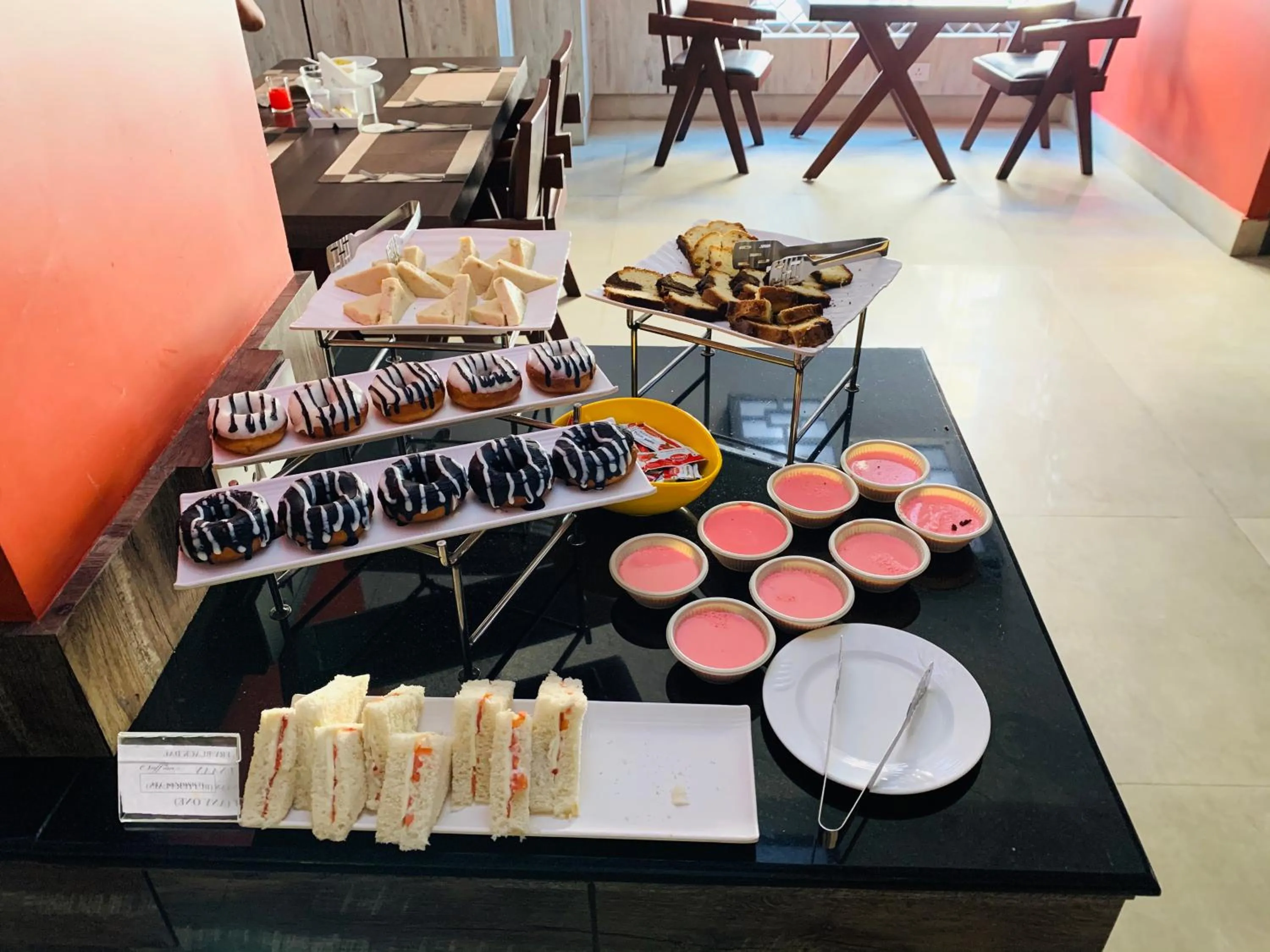 Breakfast in The Loft Hotel, Siliguri