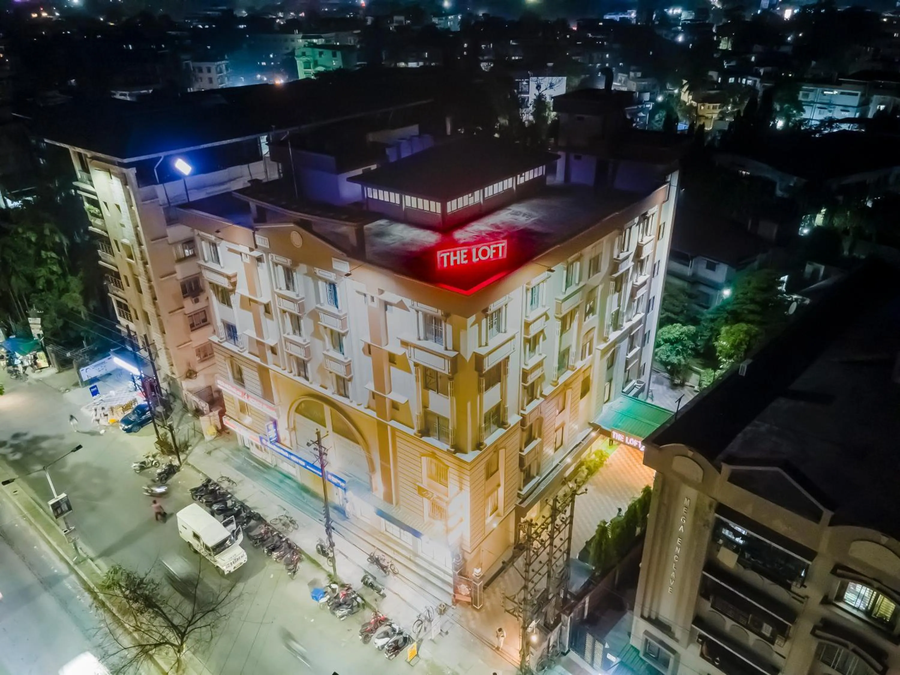 Property building in The Loft Hotel, Siliguri