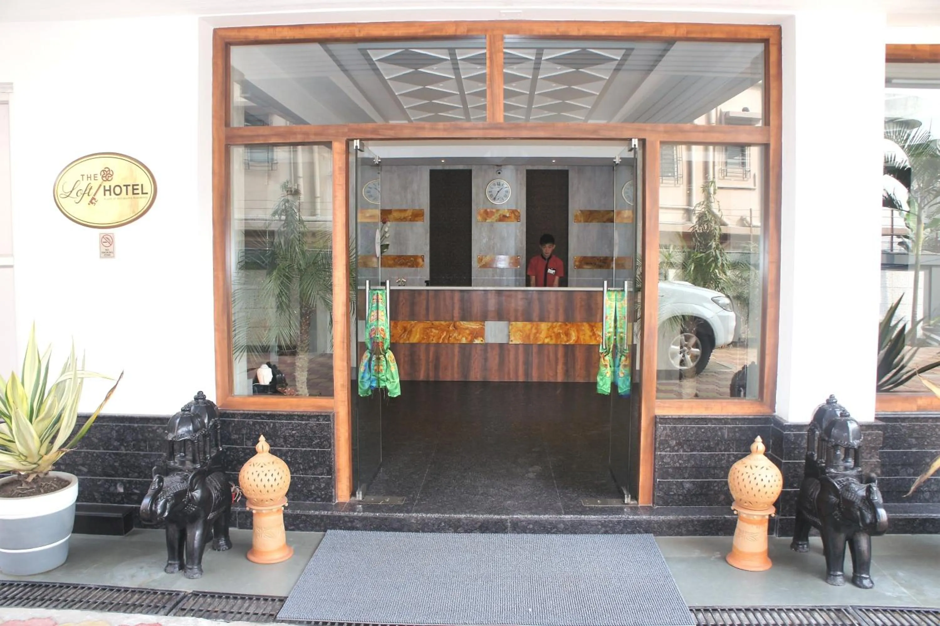 Facade/entrance in The Loft Hotel, Siliguri