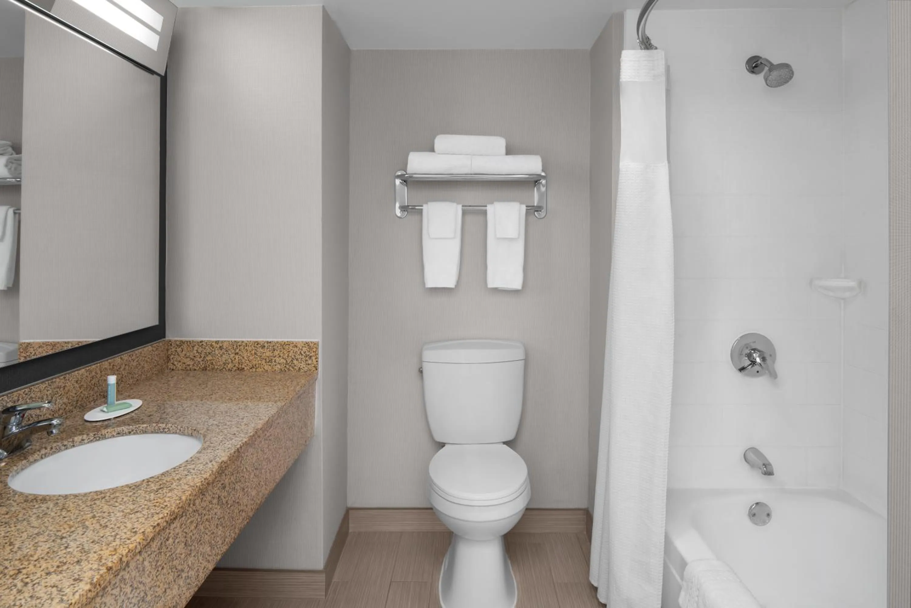 Bathroom in Courtyard by Marriott Cypress Anaheim / Orange County