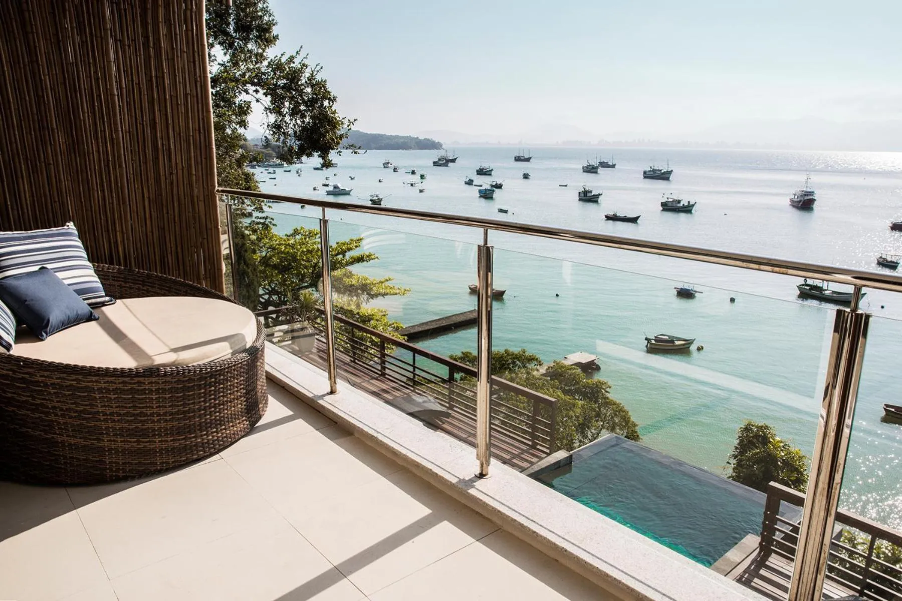 Sea view in Caixa D'aço Exclusive Hotel