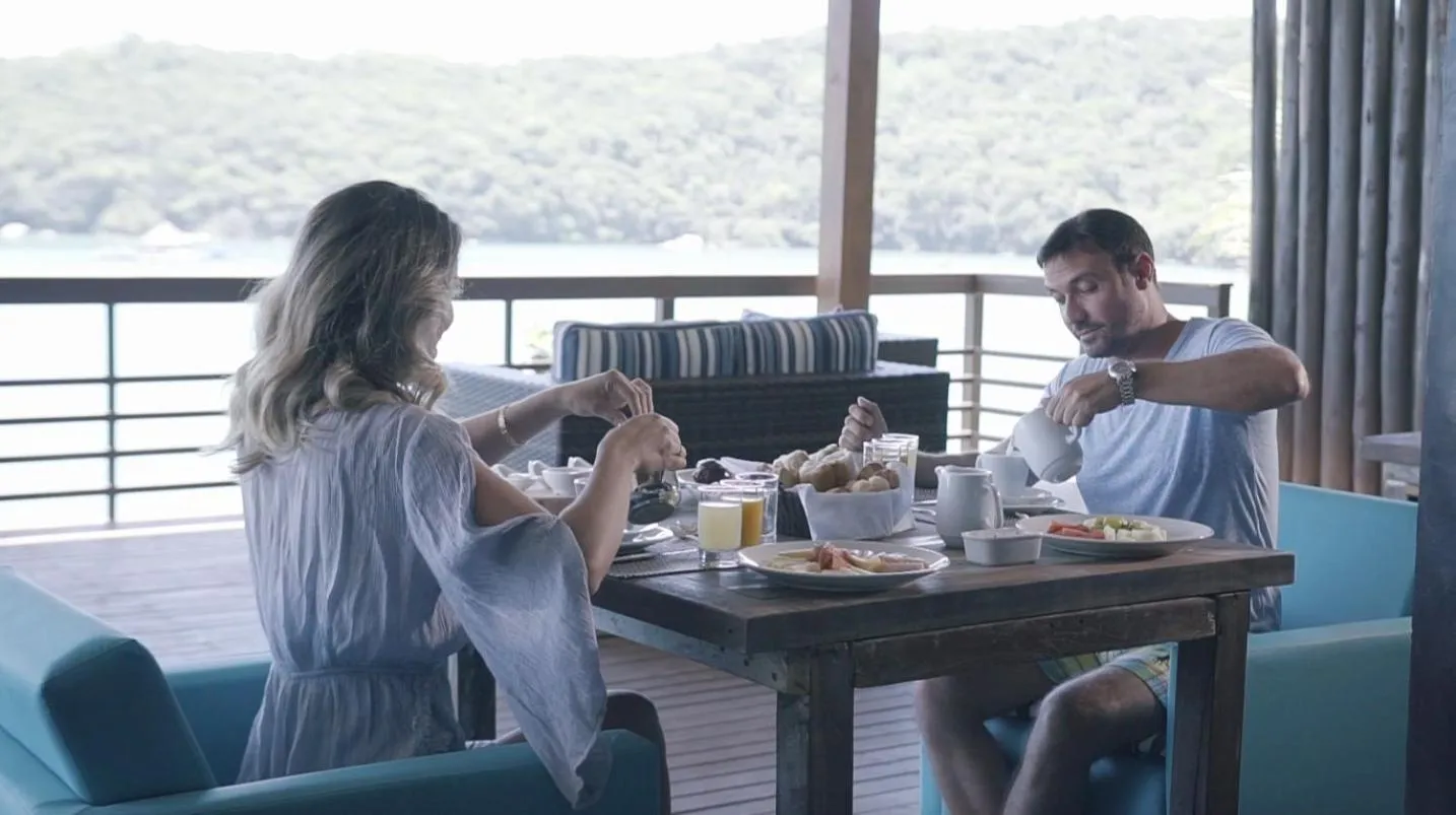 Continental breakfast in Caixa D'aço Exclusive Hotel