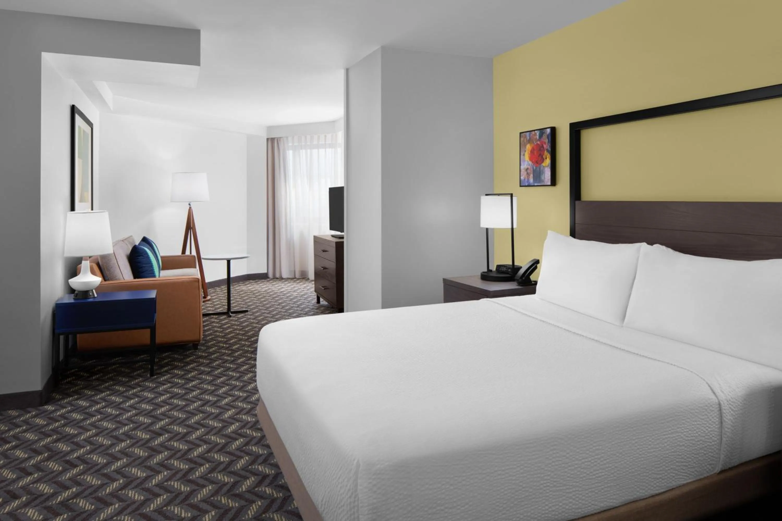 Bedroom, Bed in Residence Inn White Plains Westchester County