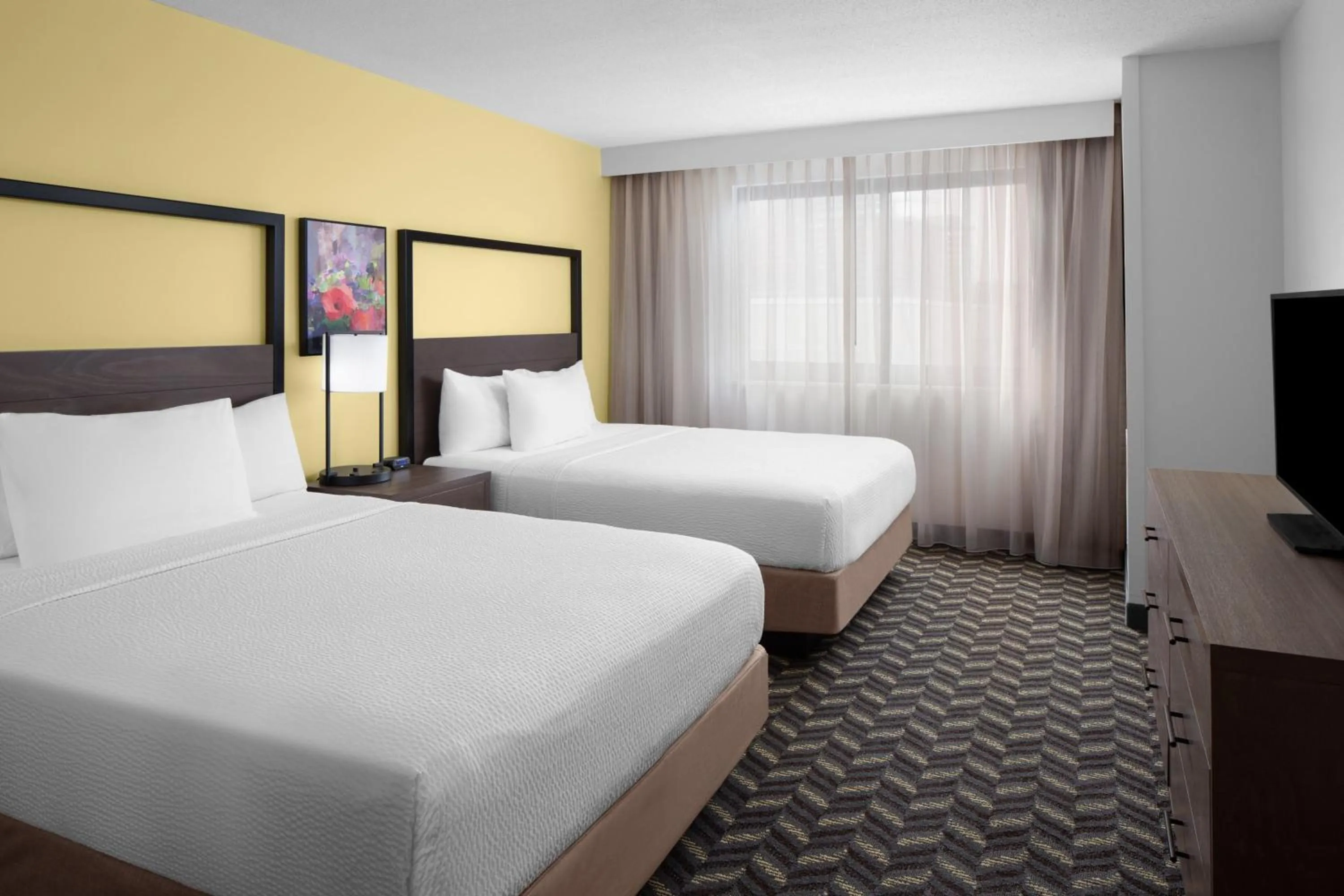 Bedroom, Bed in Residence Inn White Plains Westchester County