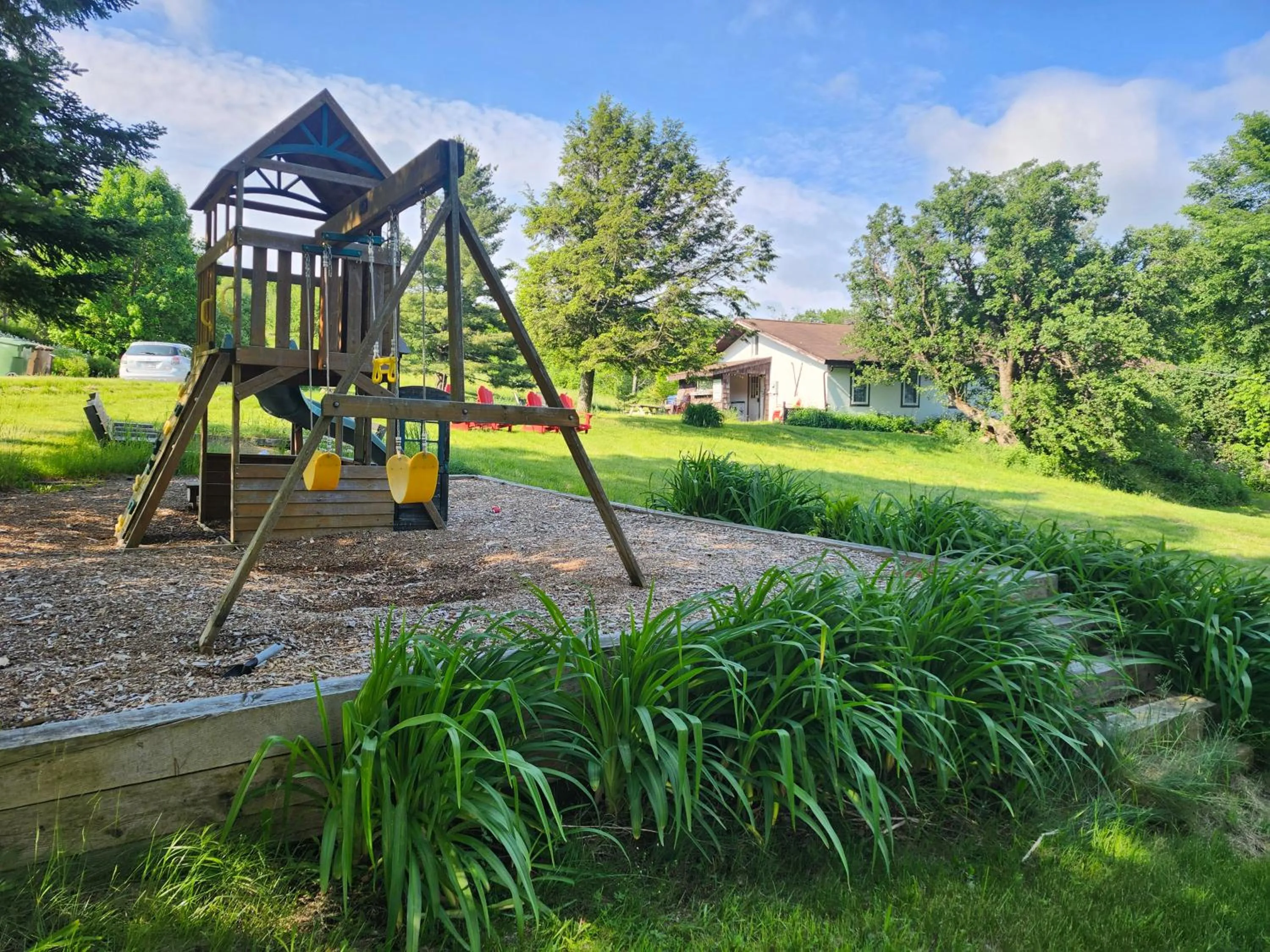 Children play ground in Auberge Schweizer