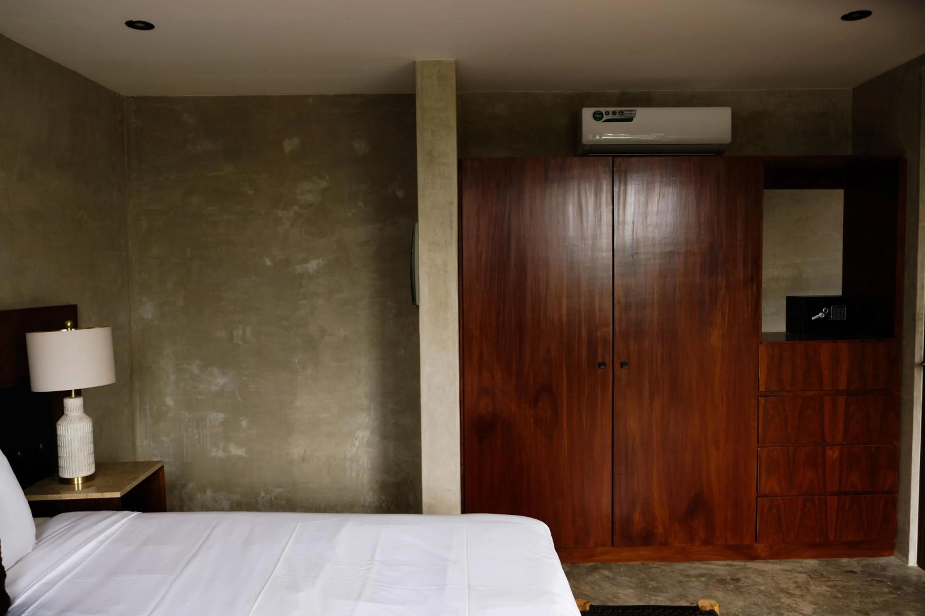 Bed in Turquoise Tulum Hotel