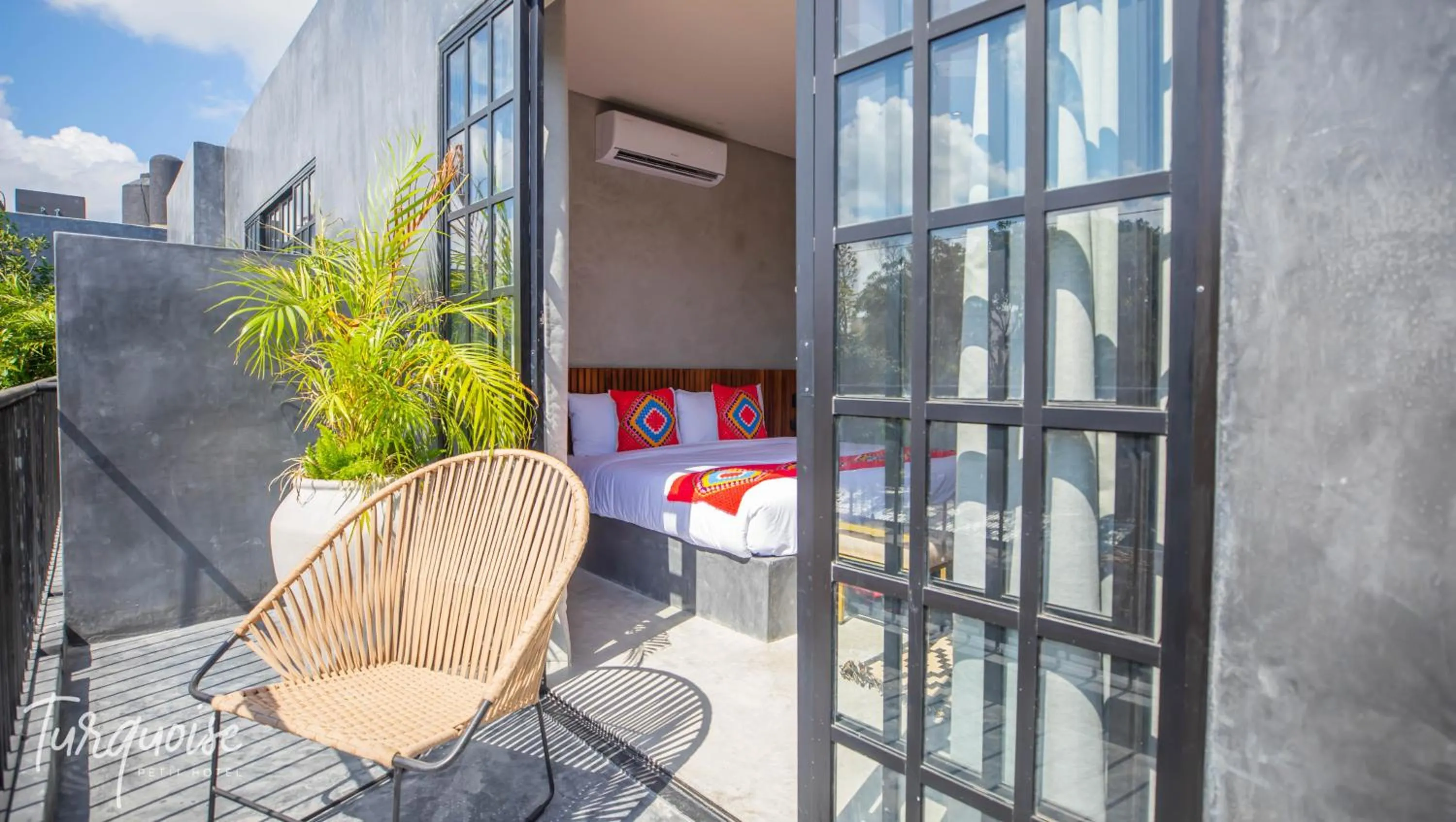 Patio in Turquoise Tulum Hotel