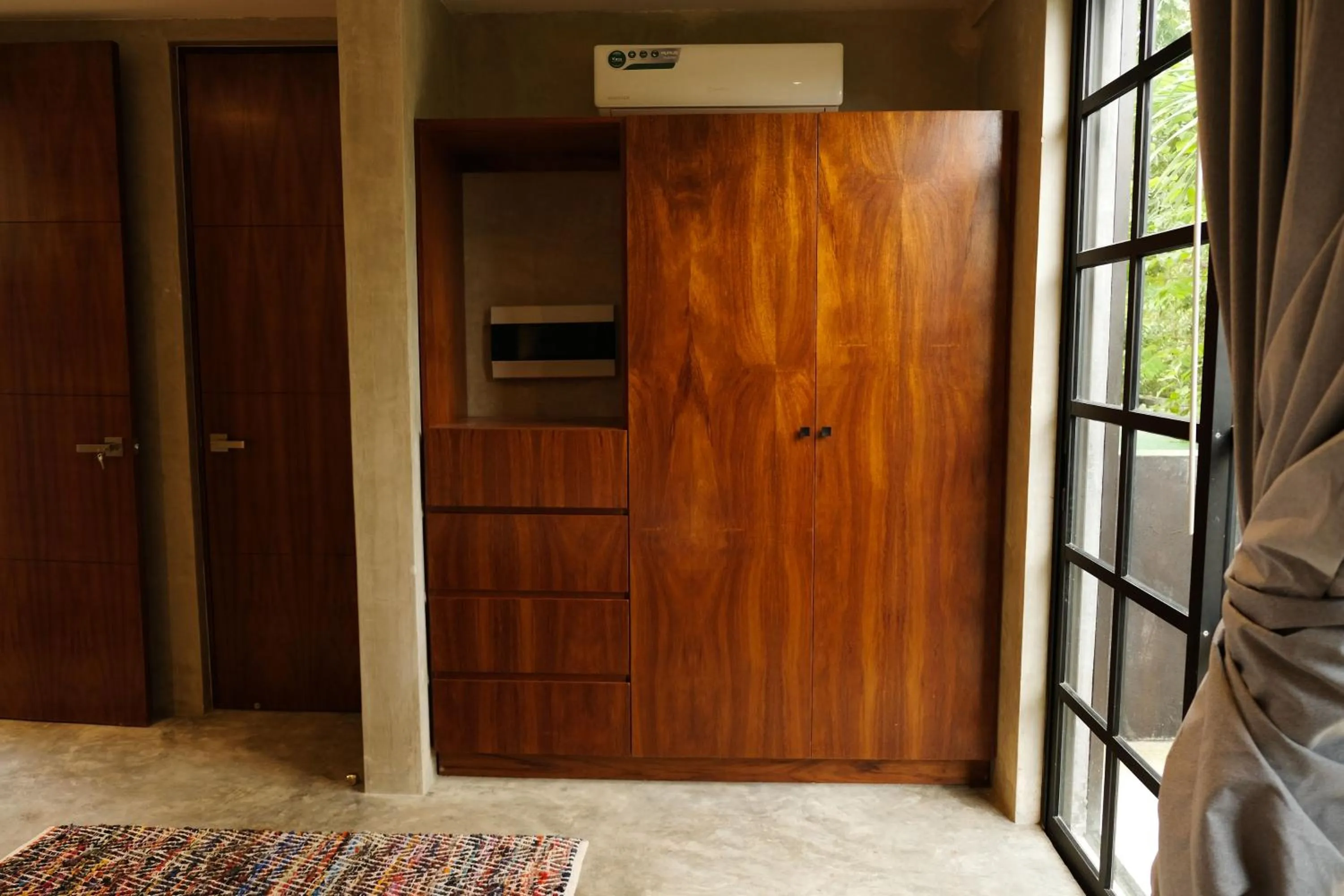 wardrobe in Turquoise Tulum Hotel