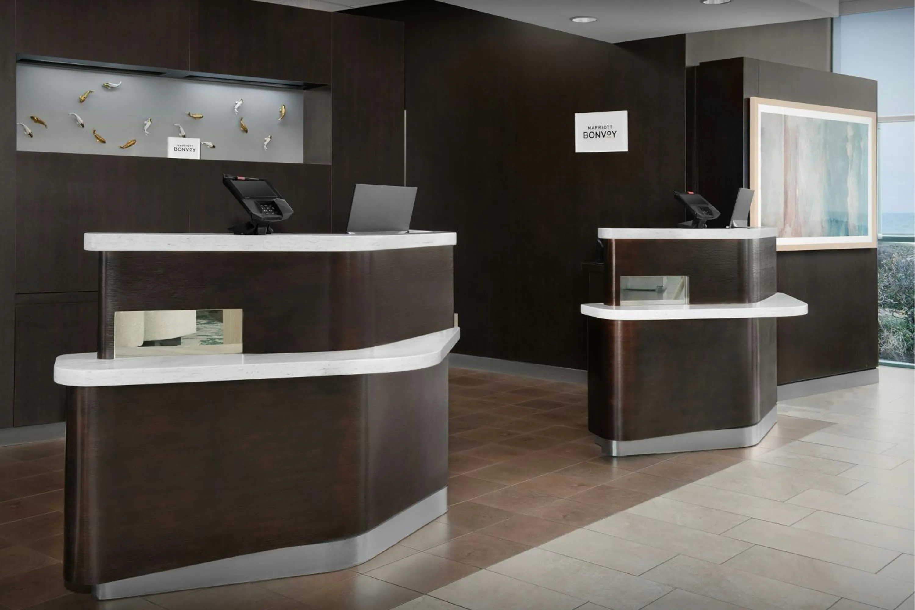 Lobby or reception in Courtyard Virginia Beach Oceanfront/South