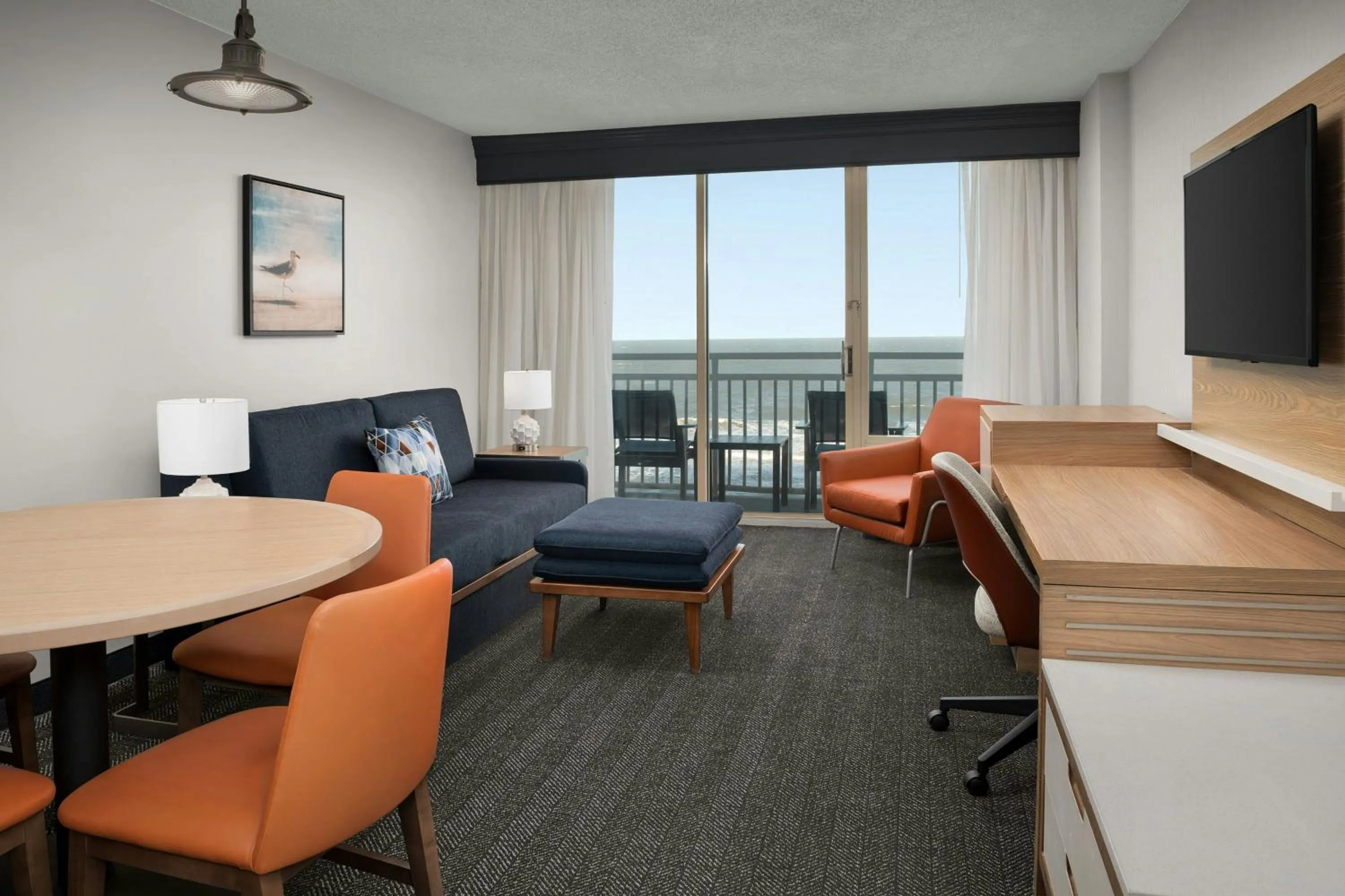 Bedroom in Courtyard Virginia Beach Oceanfront / North 37th Street