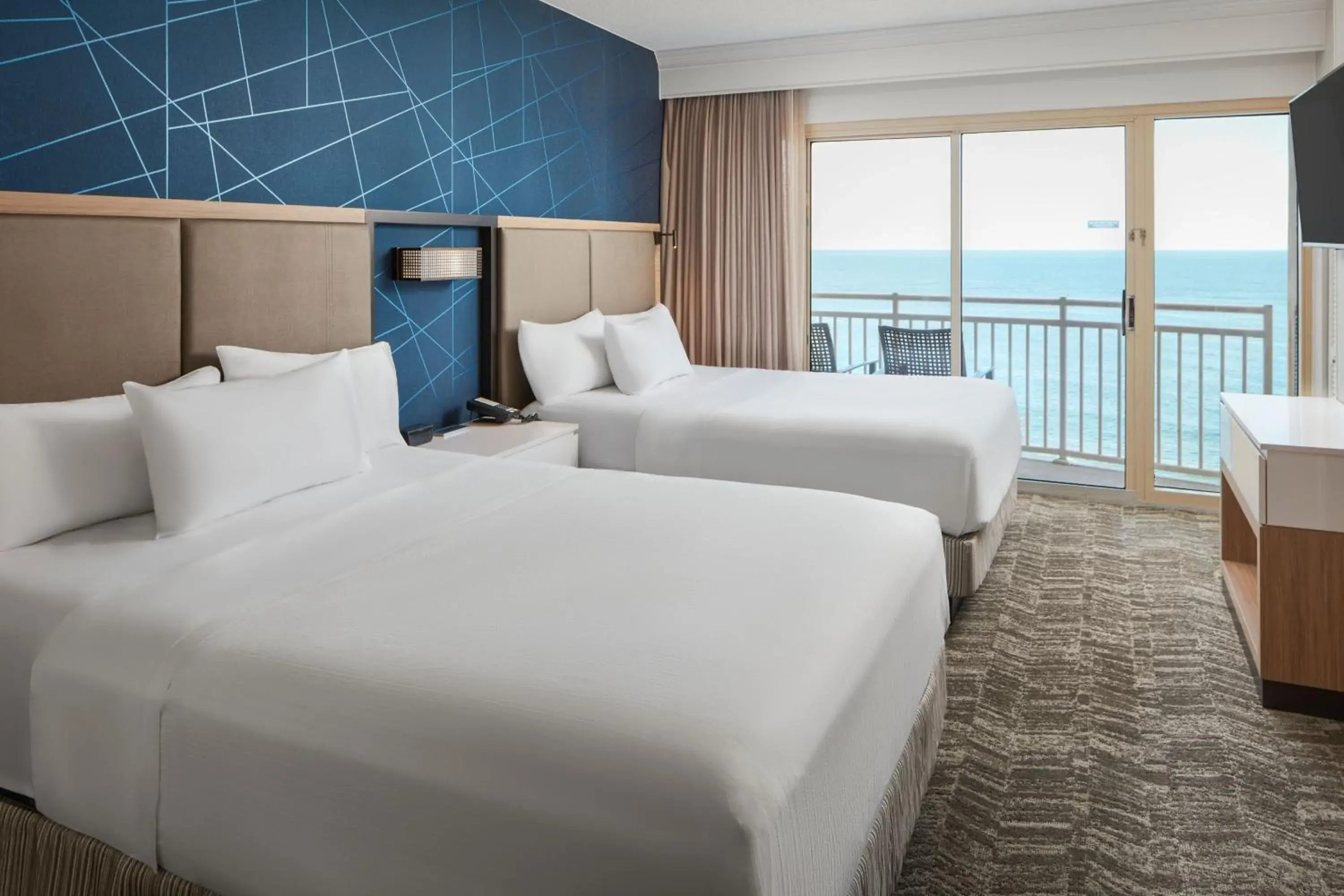 Studio Queen Room with Oceanfront and Balcony - Hearing Accessible in SpringHill Suites by Marriott Virginia Beach Oceanfront Studio Queen Room with Oceanfront and Balcony - Hearing Accessible in SpringHill Suites by Marriott Virginia Beach Oceanfront